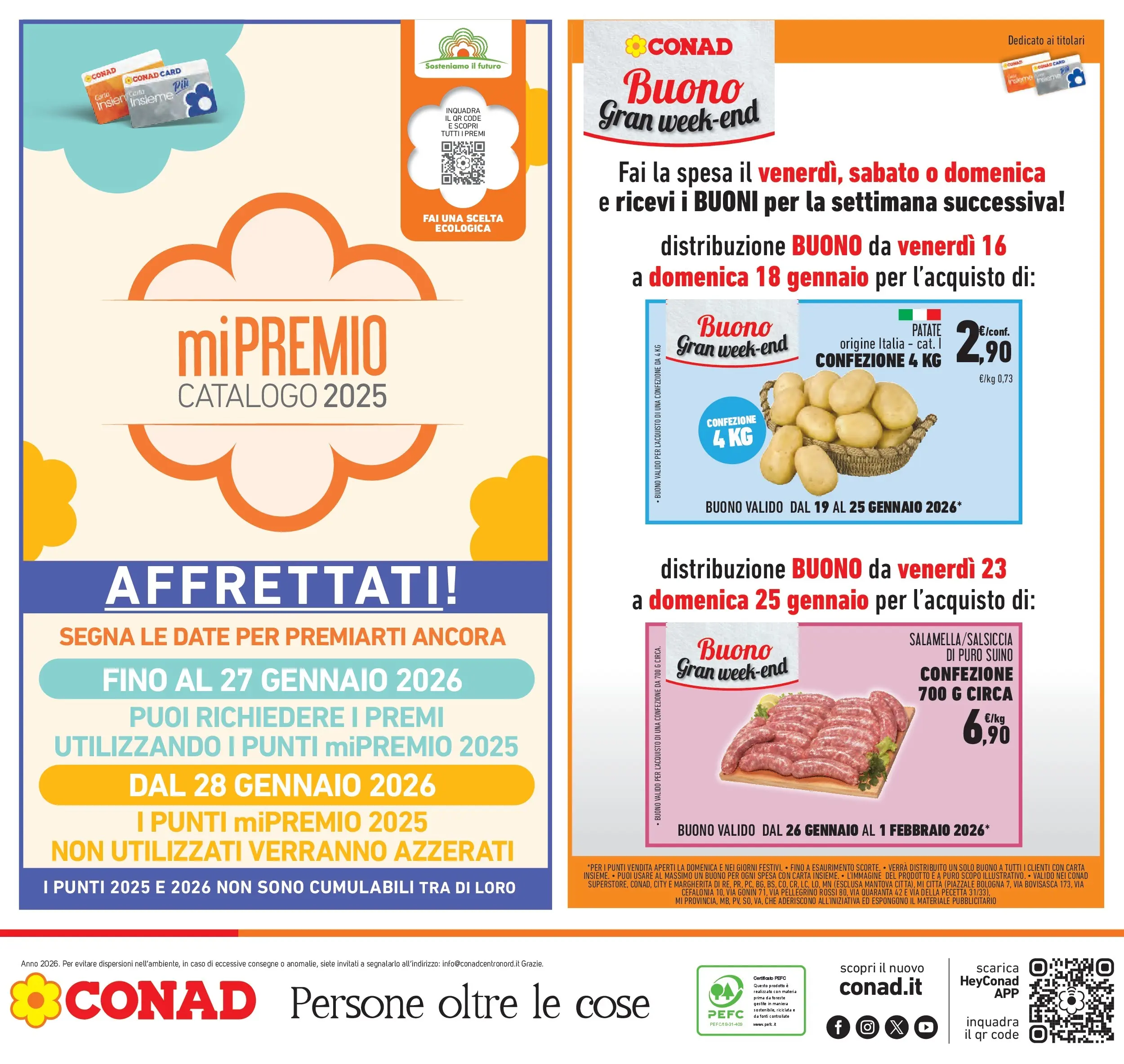 Volantino Conad dal 14/01/2026 > Anteprima | Pagina: 34 | Prodotti: Patate, Suino
