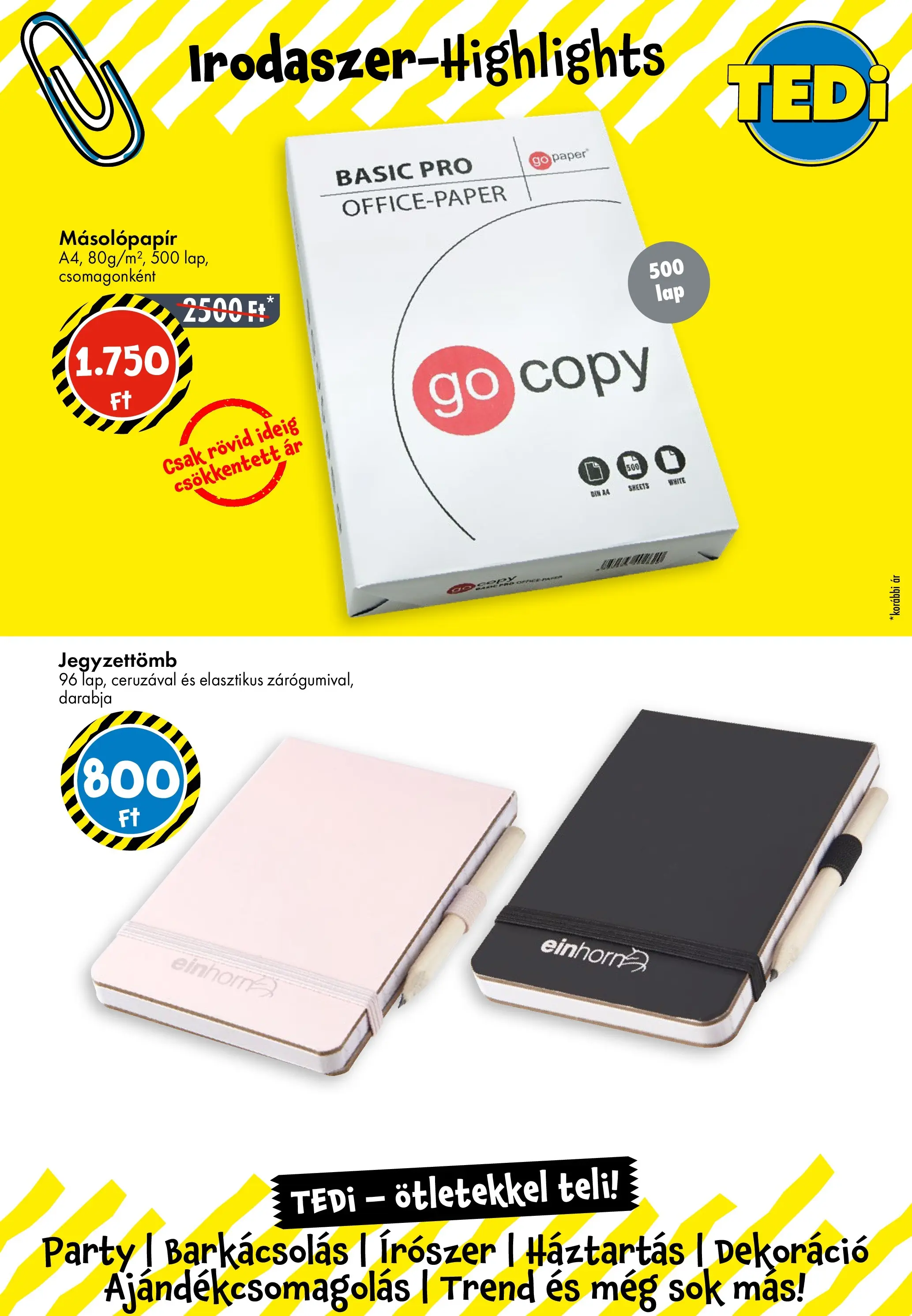 TEDi Akciós újság Törökszentmiklós - 2026.01.16. -tól/töl > akció, lapozható szórólap 🛍️ | Oldal: 5 | Termékek: Dekoráció