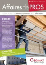 Gedimat Janvier - F&eacute;vrier - Mars 2026 - au 31.03.2026