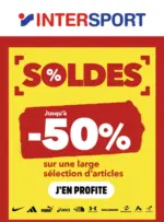 INTERSPORT SOLDES jusqu'&agrave; -50 % - au 03.02.2026