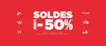 JD Sports SOLDES jusqu'&agrave; -50 % - au 03.02.2026