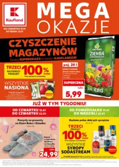 Pogląd oferty "Kaufland gazetka - Mega okazje" - ważna od 15.01.2026