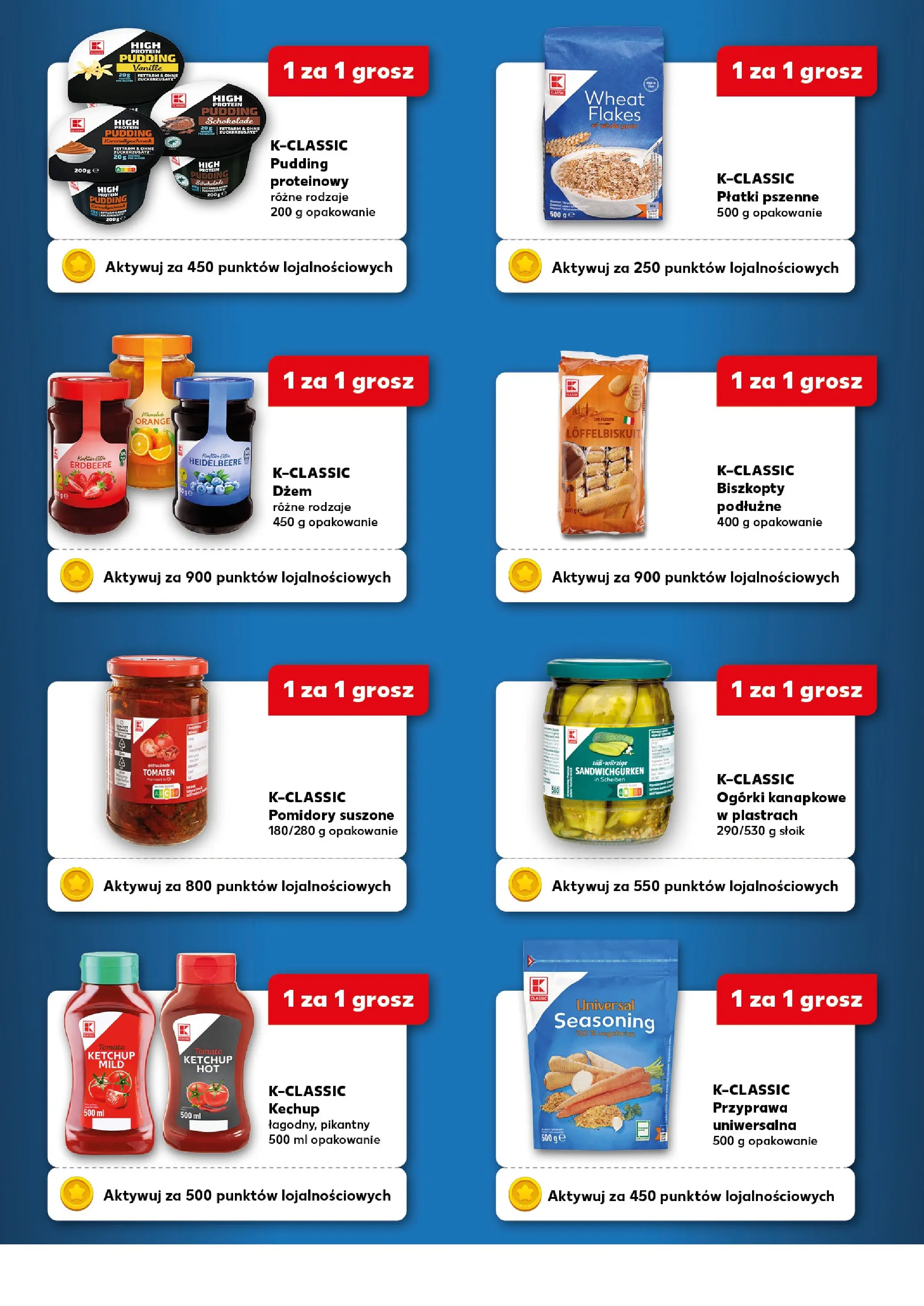 Kaufland gazetka - Superkupony od 15.01.2026 - od jutra PDF | Strona: 4 | Produkty: Ketchup, Pomidory suszone, Płatki, Ogórki