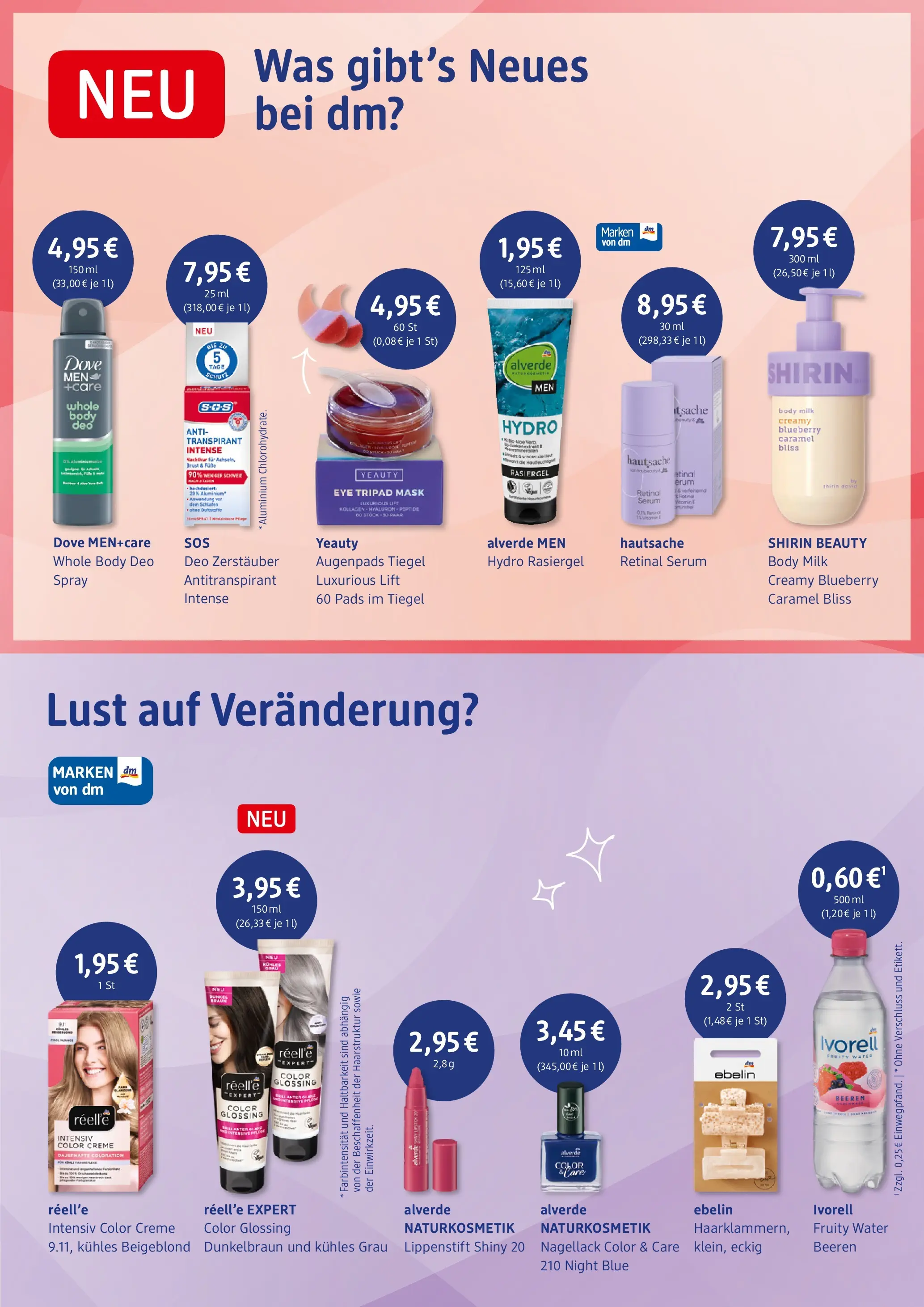 dm drogerie prospekt Lampertheim (ab 13.01.2026) zum Blättern | Seite: 5 | Produkte: Lippenstift, Creme, Antitranspirant, Body Milk