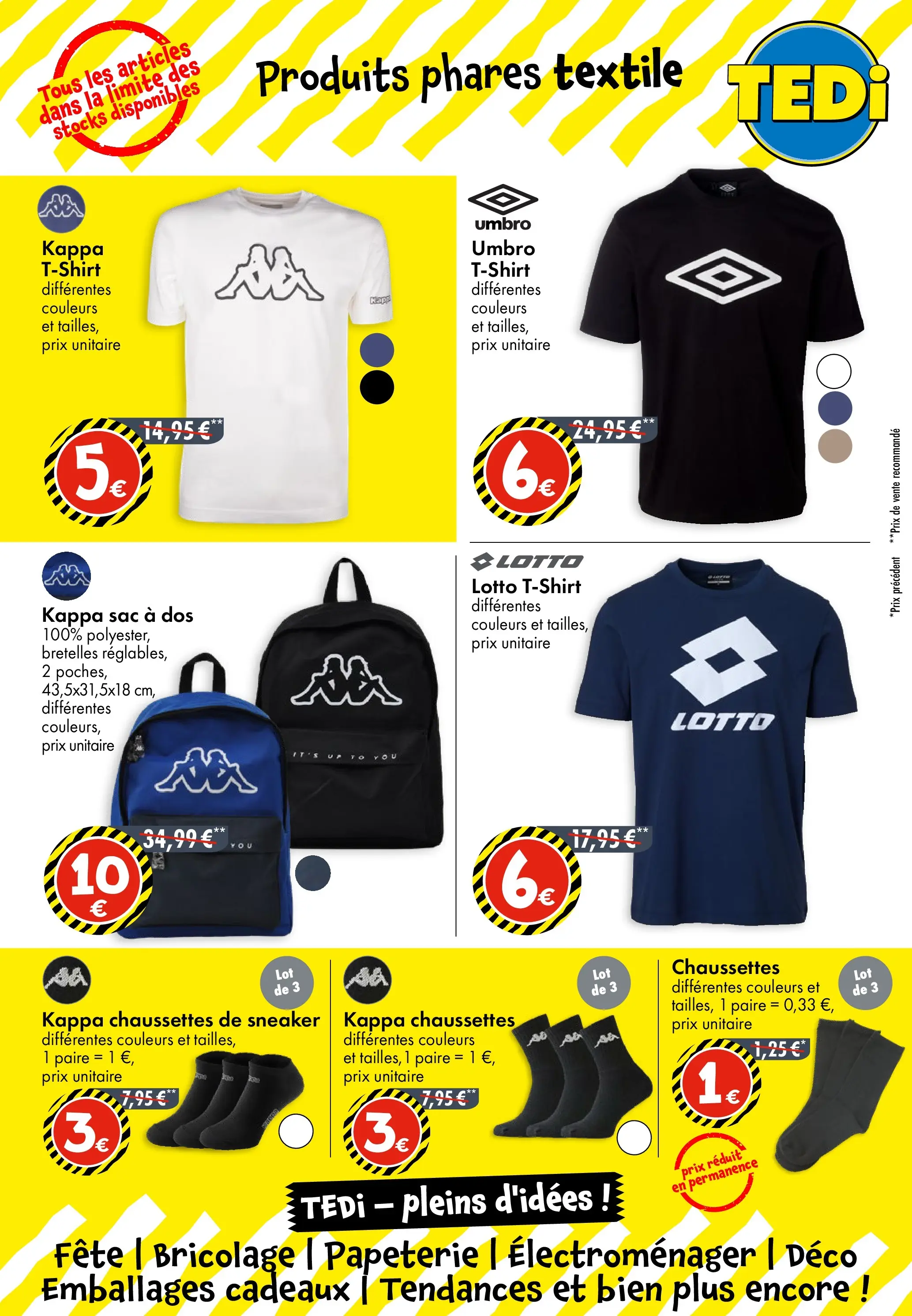 TEDi - TEDi: Découvrez les nouvelles offres à partir du 23/01/2026 - promo en ligne | Page: 2 | Produits: Sac, Sac à dos