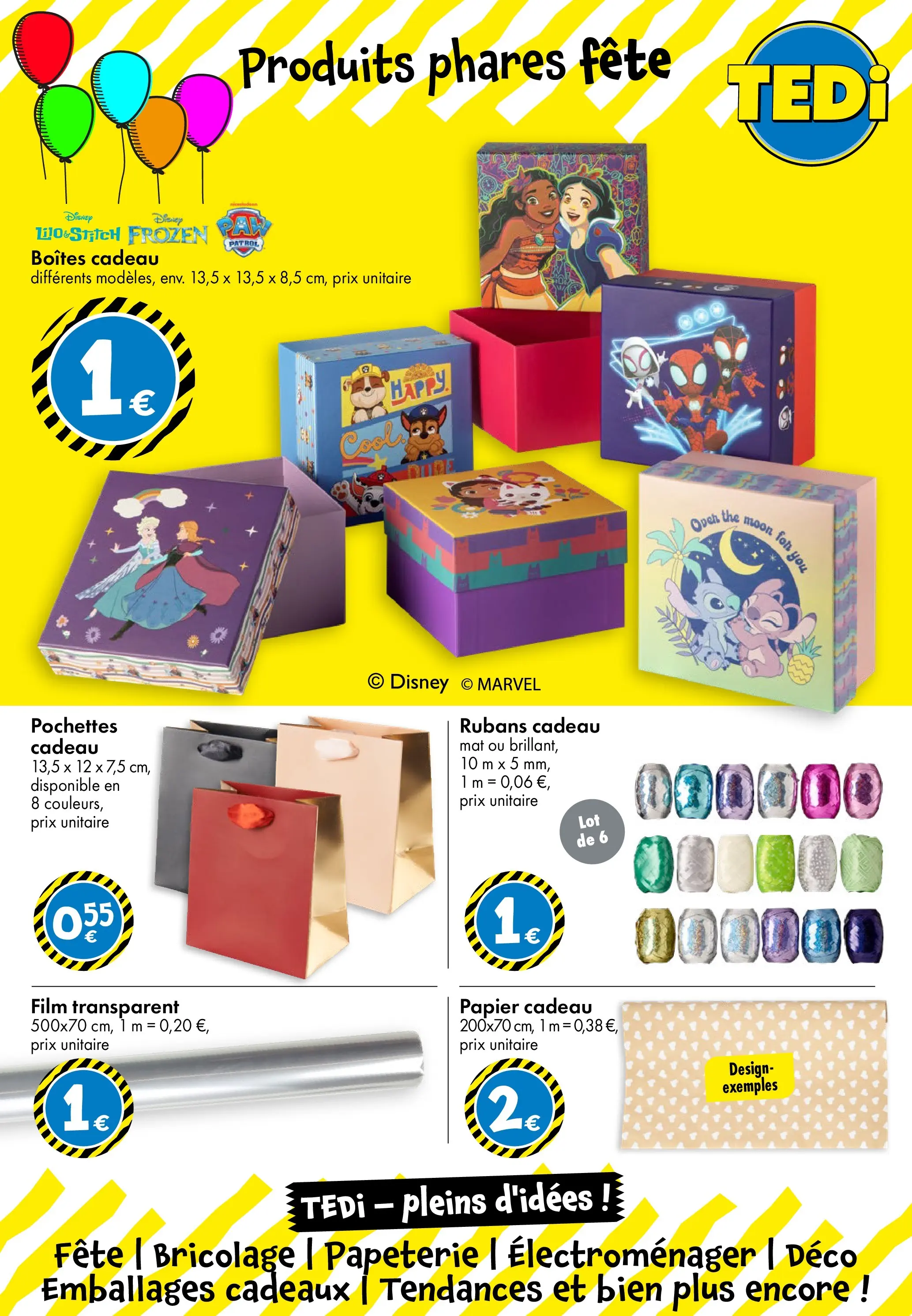 TEDi - TEDi: Découvrez les nouvelles offres à partir du 23/01/2026 - promo en ligne | Page: 3 | Produits: Papier cadeau, Thé