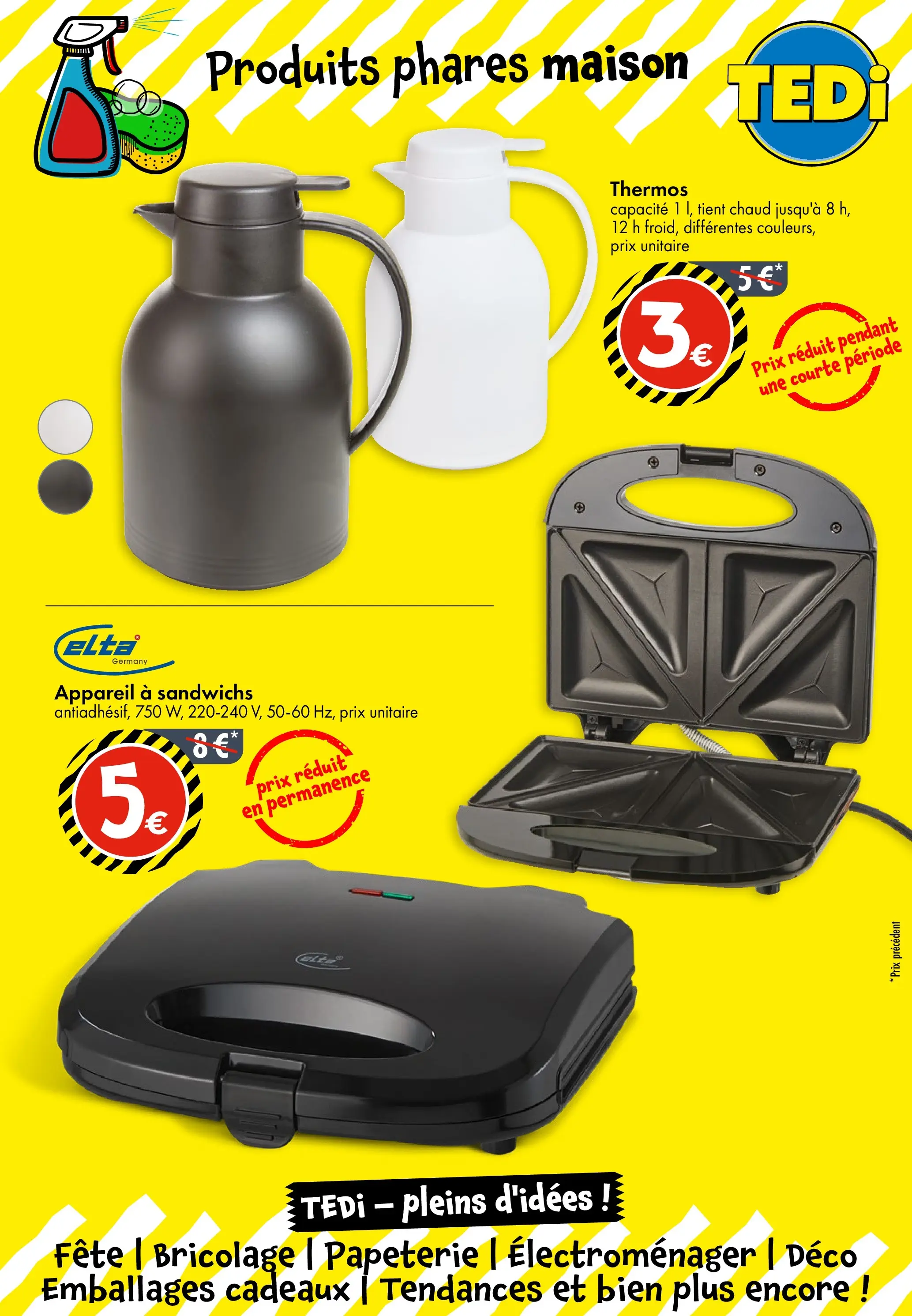 TEDi - TEDi: Découvrez les nouvelles offres à partir du 23/01/2026 - promo en ligne | Page: 10 | Produits: Thermos