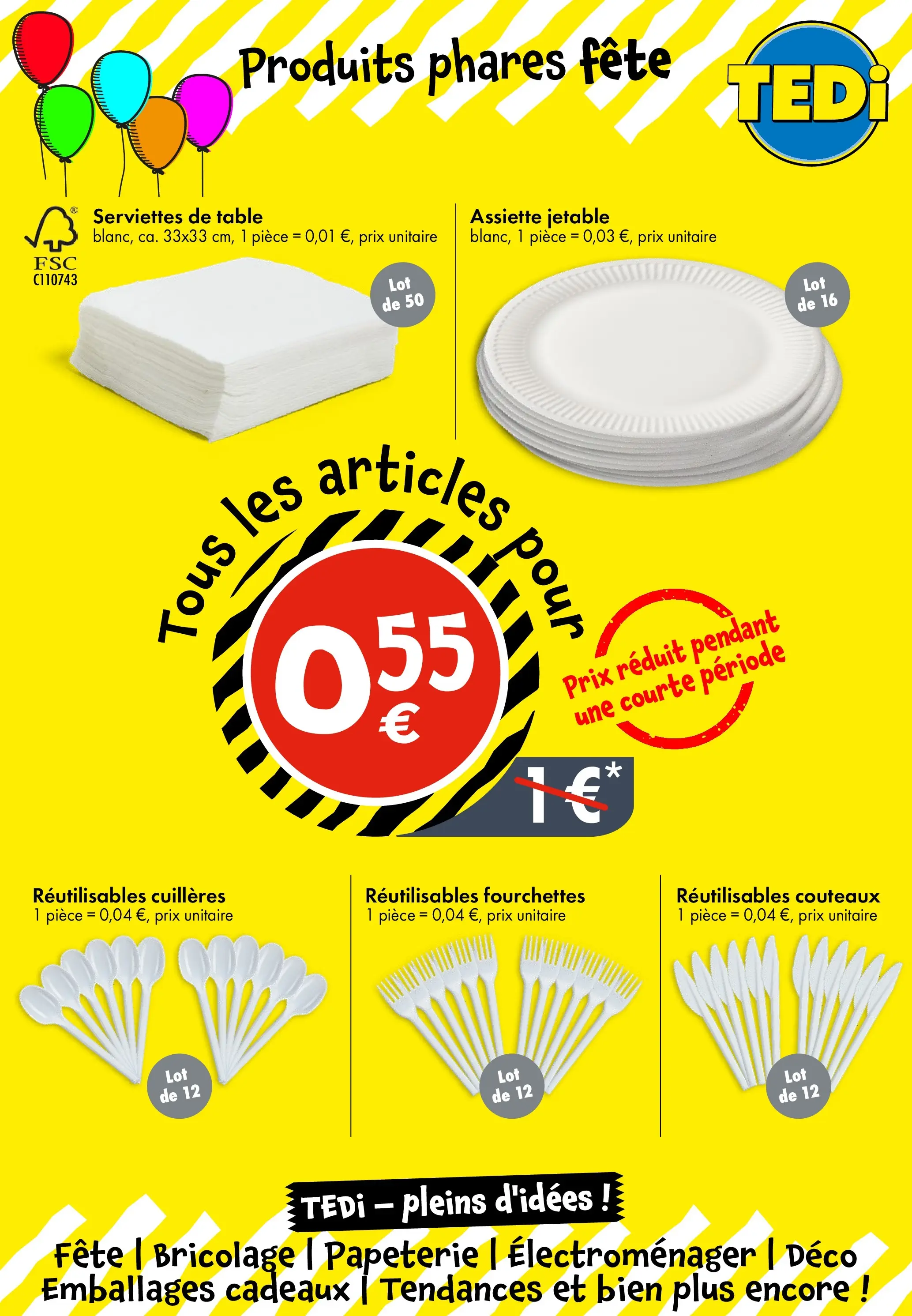 TEDi - TEDi: Découvrez les nouvelles offres à partir du 23/01/2026 - promo en ligne | Page: 5 | Produits: Cuillères, Fourchettes, Table