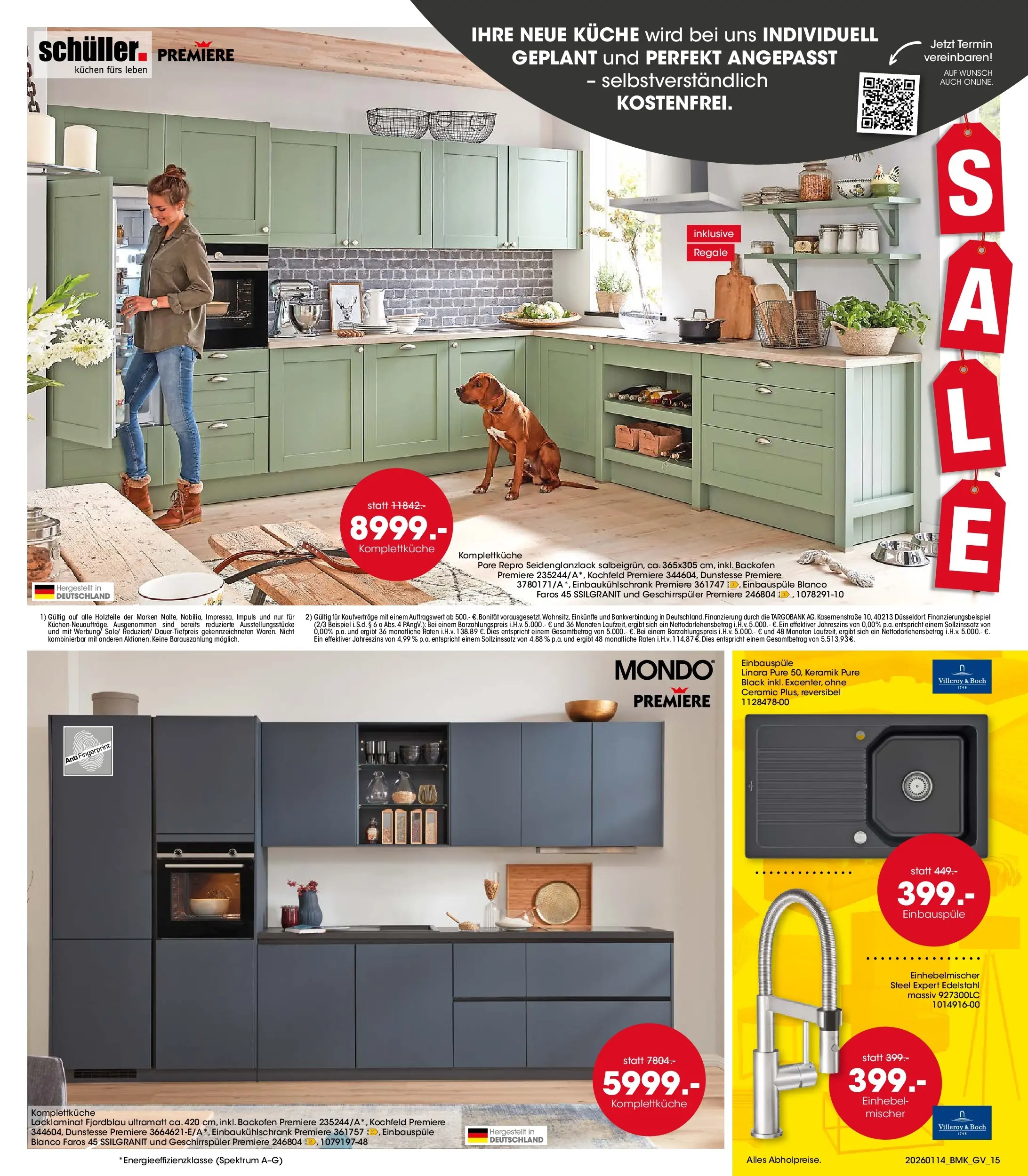 Möbel Martin - Möbel Martin: Wochenangebote (ab 13.01.2026) zum Blättern | Seite: 15 | Produkte: Geschirrspüler, Kochfeld, Backofen, Kuchen