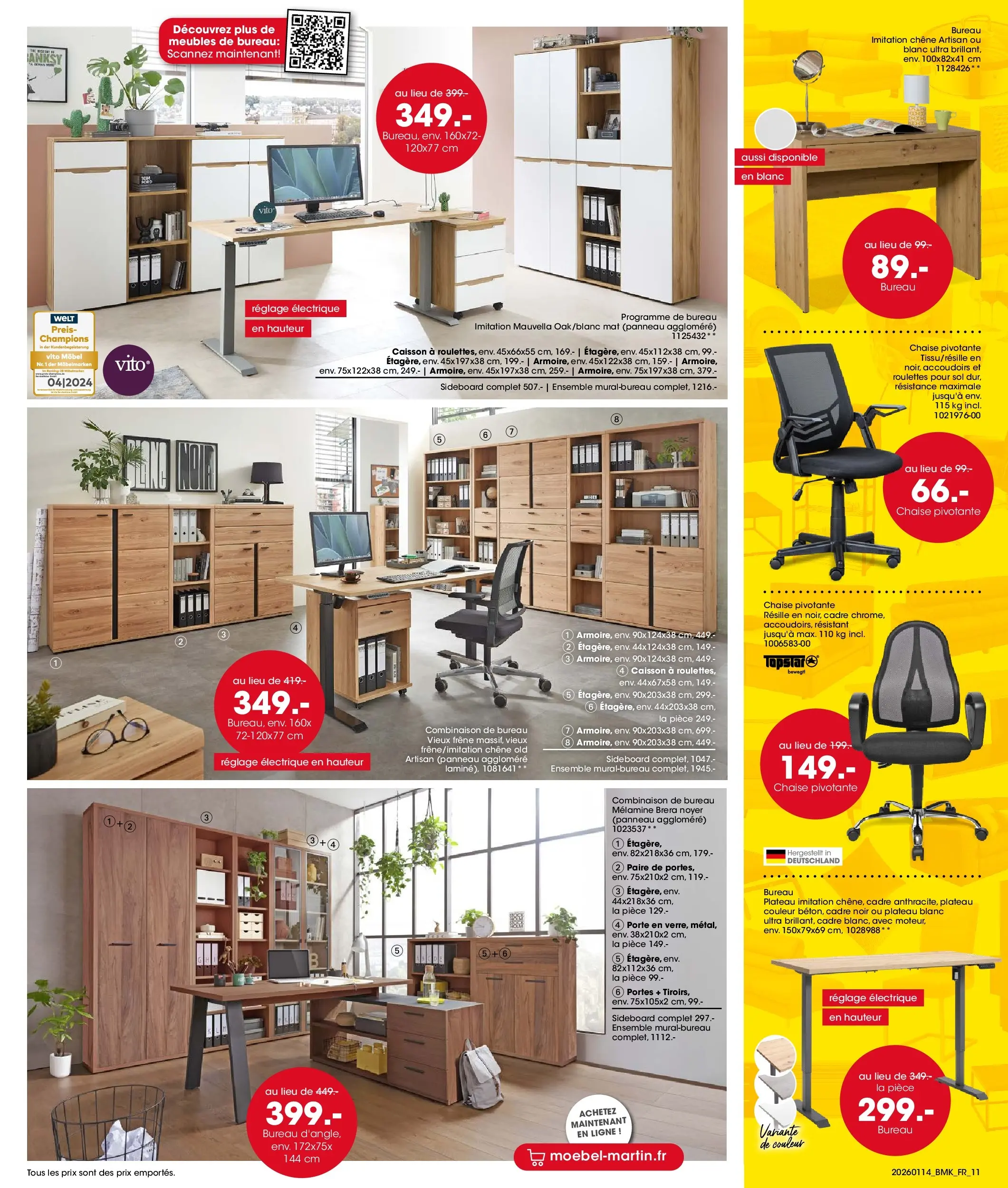 Möbel Martin - Möbel Martin: Offres hebdomadaires à partir du 13/01/2026 - promo en ligne | Page: 11 | Produits: Porte, Chaise, Portes, Cadre