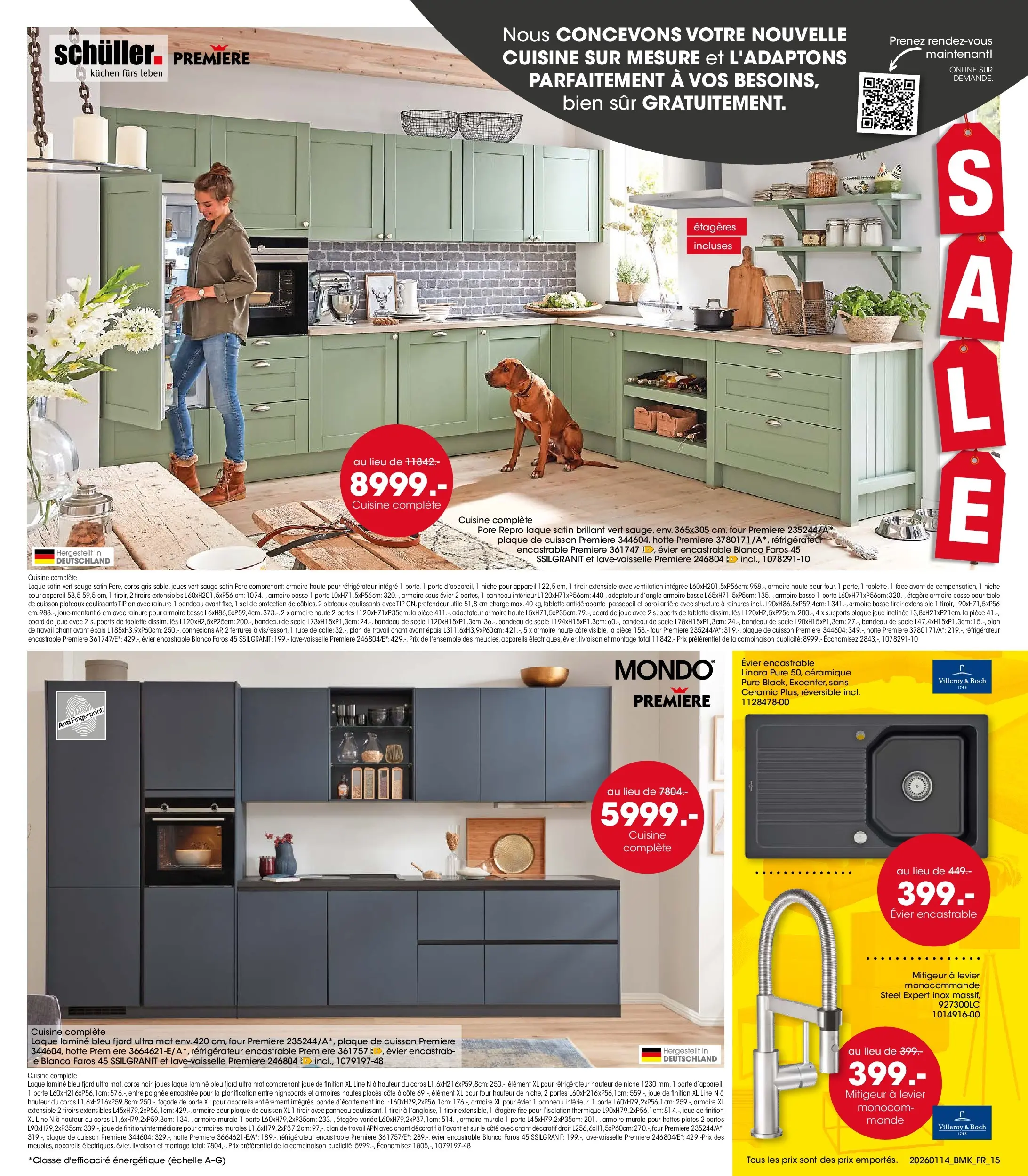 Möbel Martin - Möbel Martin: Offres hebdomadaires à partir du 13/01/2026 - promo en ligne | Page: 15 | Produits: Adaptateur, Réfrigérateur, Portes, Combinaison