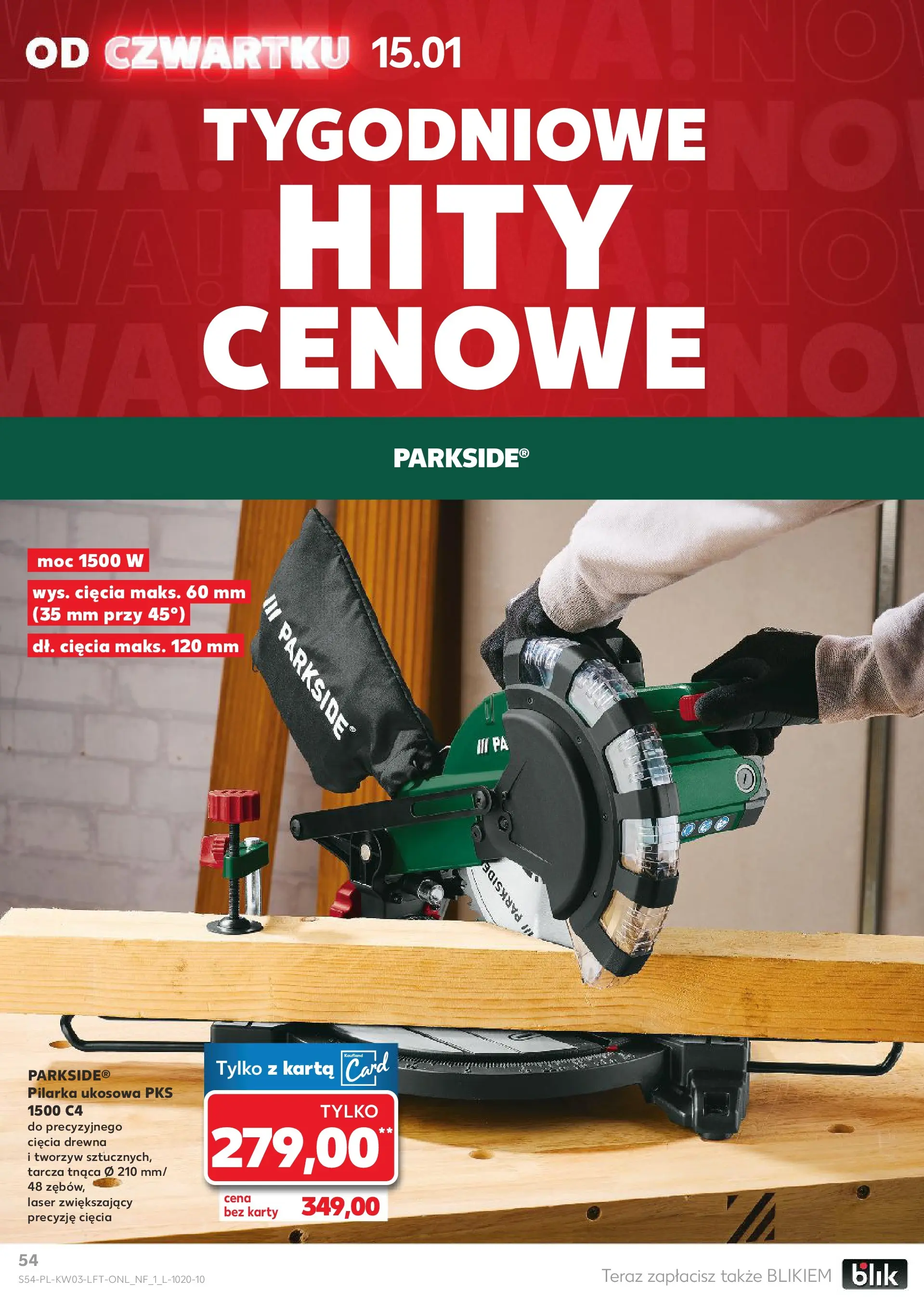 Kaufland gazetka od 15.01.2026 - od jutra PDF | Strona: 54 | Produkty: Karta