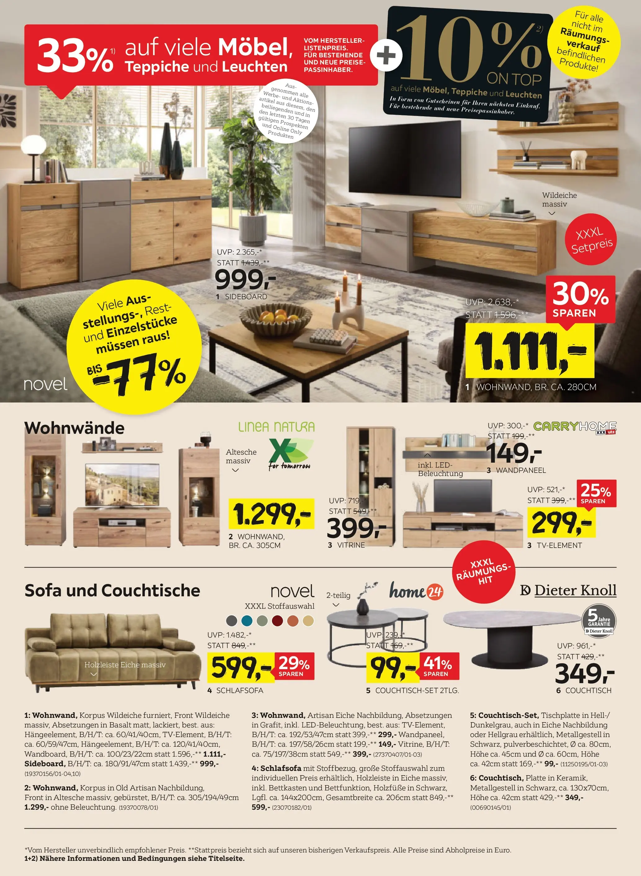 XXXLutz - XXXLutz: aktuelle Angebote von 12.01.2026 - Aktuelle Angebote | Seite: 4 | Produkte: Sofa, Couchtisch