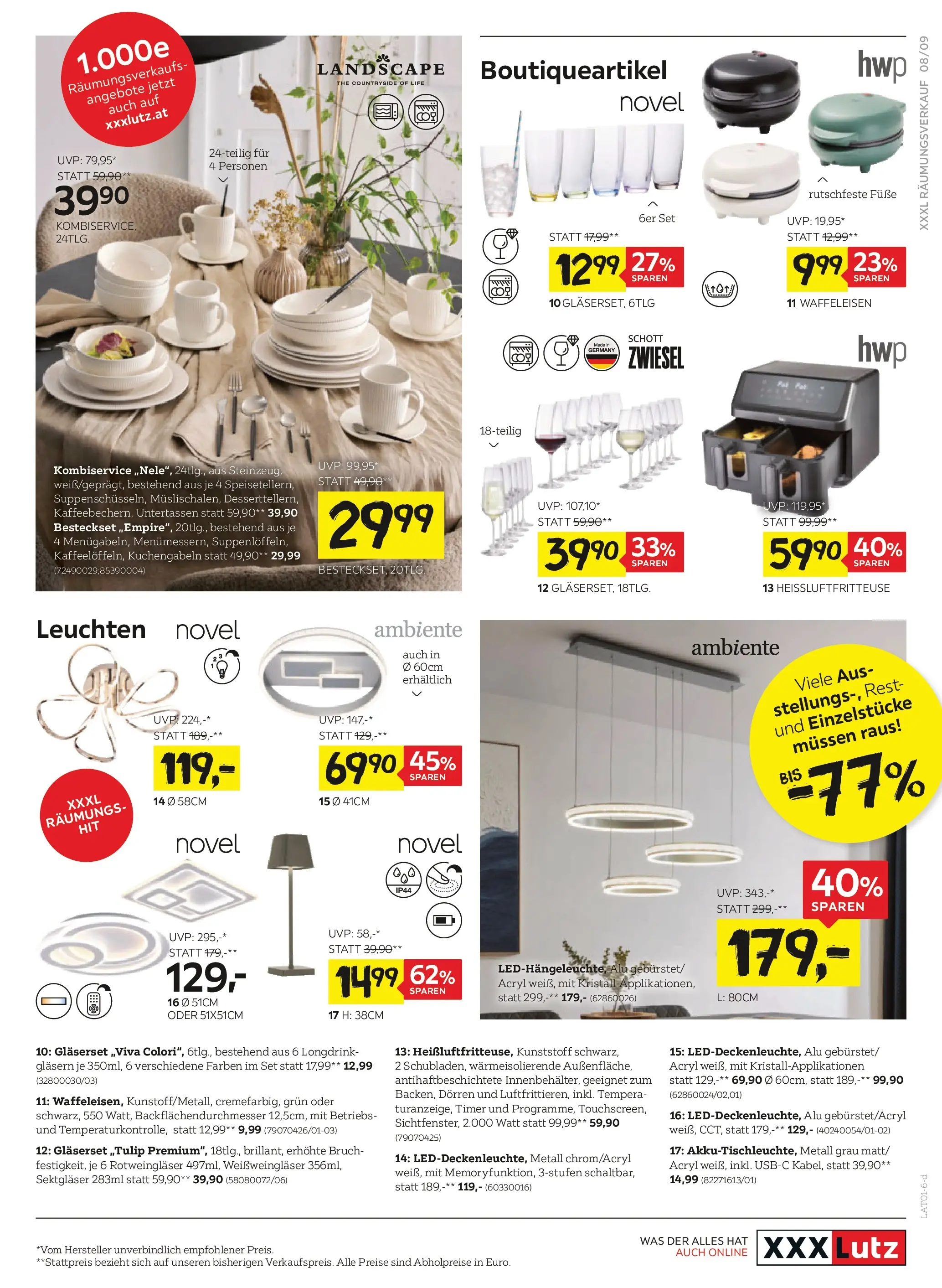 XXXLutz - XXXLutz: aktuelle Angebote von 12.01.2026 - Aktuelle Angebote | Seite: 9