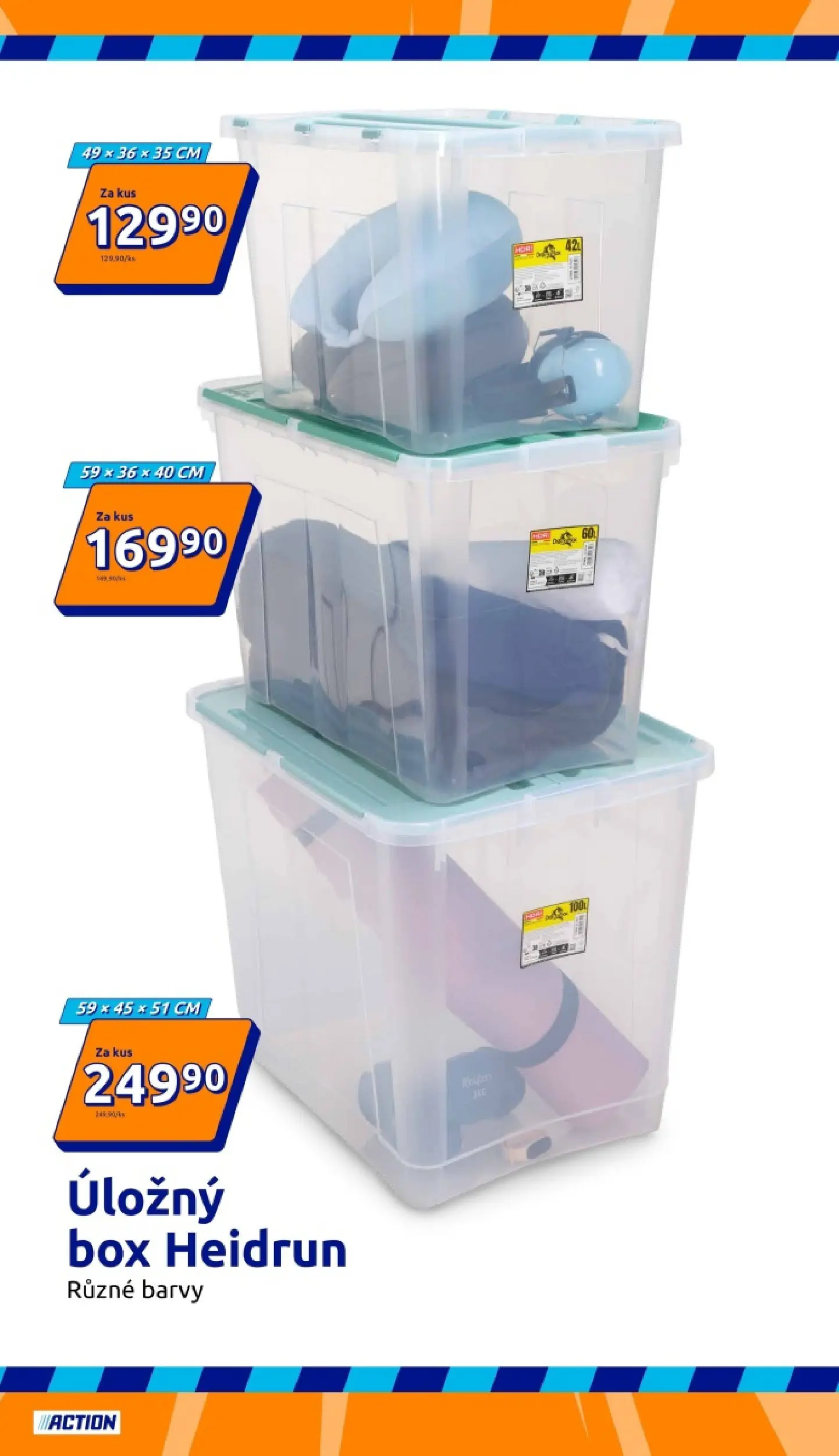 Nabídky - Action leták do 20.01.2026 od 13.01.2026 - akční nabídka | Strana: 9 | Produkty: Box, Úložný box, Barvy