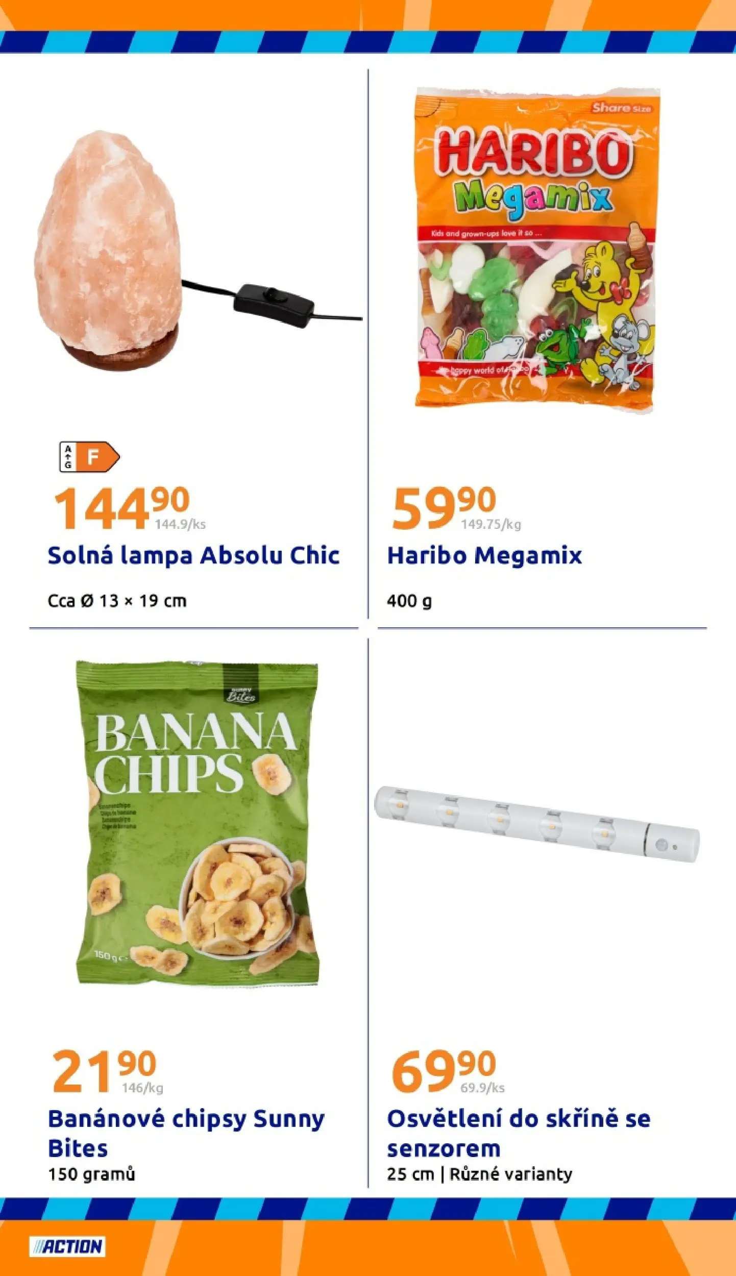 Nabídky - Action leták do 20.01.2026 od 13.01.2026 - akční nabídka | Strana: 25 | Produkty: Solná lampa, Haribo, Chipsy, Lampa
