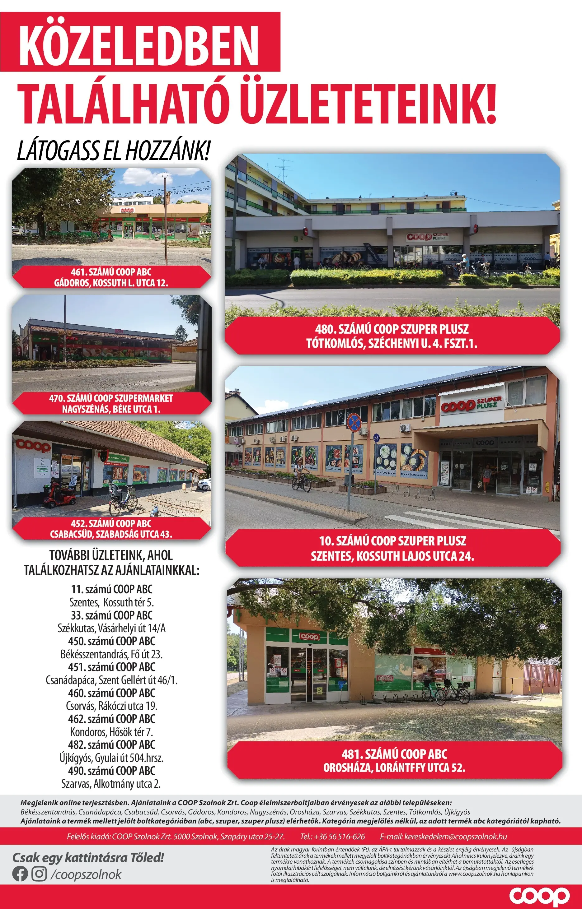 COOP Szolnok Akciós újság Csanádapáca - 2026.01.22. -tól/töl > akció, lapozható szórólap 🛍️ | Oldal: 3