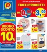 Dpi&ugrave; Discount Tanti prodotti da 0.50&euro; a 3.00&euro; - al 25.01.2026