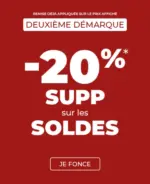 Edisac Deuxi&egrave;me d&eacute;marque -20% SUPP sur les soldes ! - au 08.02.2026