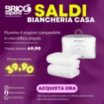Brico Sapiens Saldi biancheria casa - al 31.01.2026