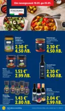 ЛИДЛ Сваляме цените на над 100 продукта в ЛИДЛ с валидност до 25.01.2026 - до 25-01-26