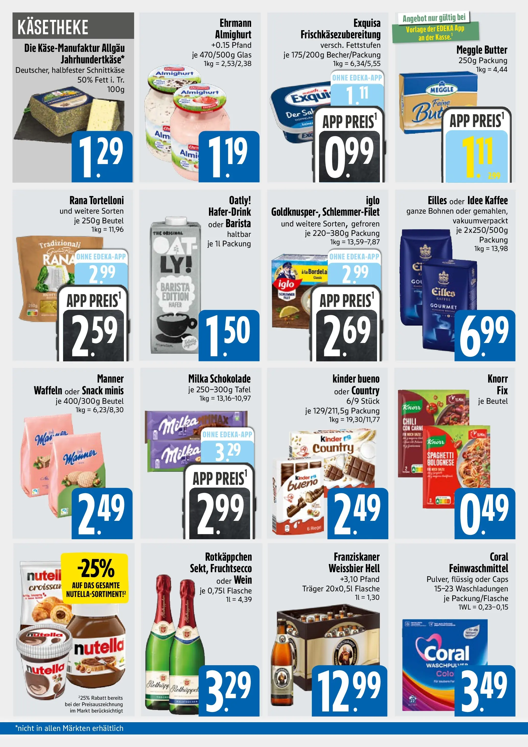 Entdecke - E xpress: Wochenangebote (ab 18.01.2026) zum Blättern | Seite: 2 | Produkte: Butter, Nutella, Waschpulver, Rotkäppchen