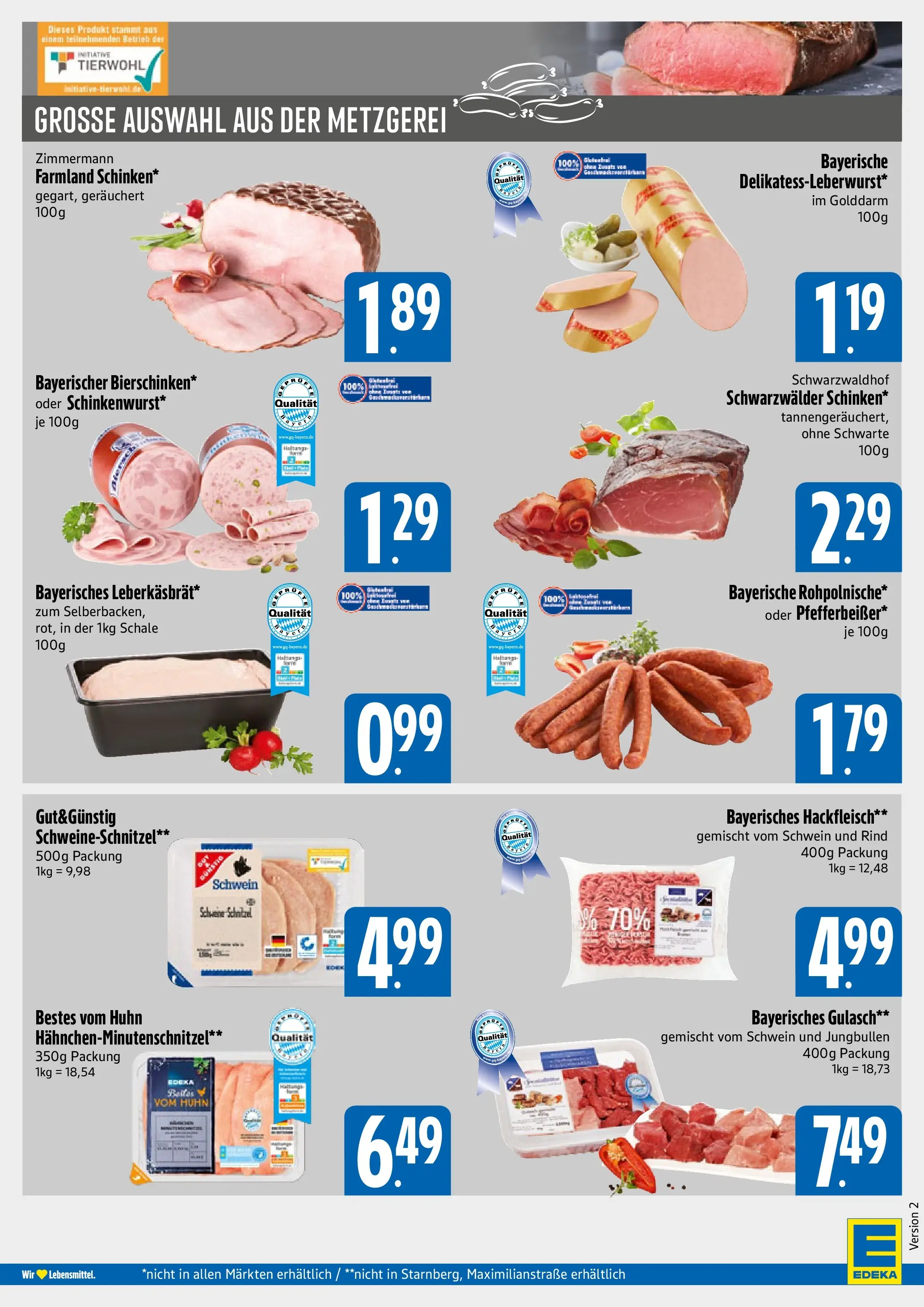 Entdecke - E xpress: Wochenangebote (ab 18.01.2026) zum Blättern | Seite: 4 | Produkte: Schnitzel, Gulasch, Hackfleisch