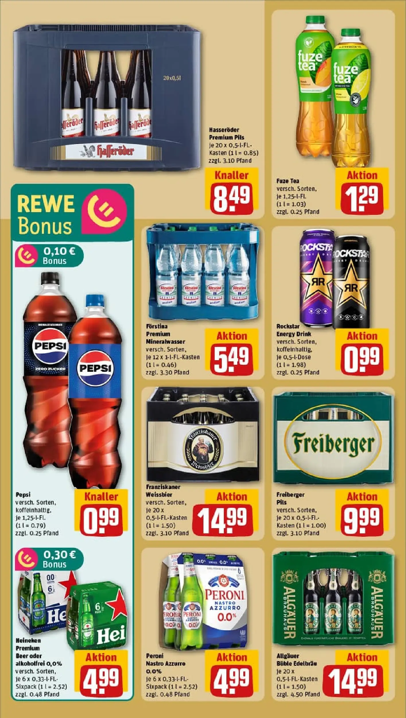 REWE Prospekt ab 18.01.2026 zum Blättern » Angebote | Seite: 24 | Produkte: Maggi, Sonnenblumenol, Knorr, Rosinen
