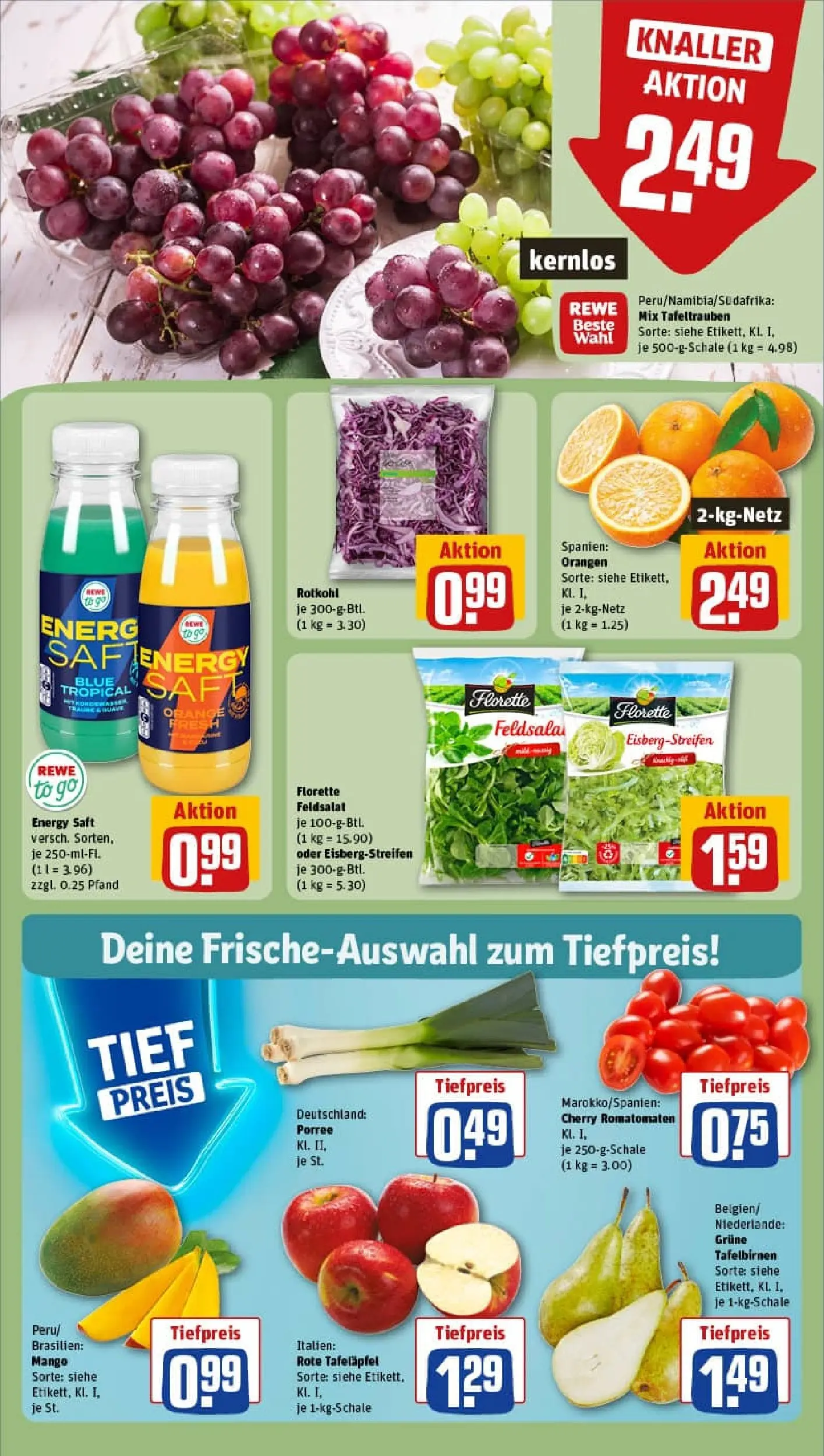REWE Prospekt ab 18.01.2026 zum Blättern » Angebote | Seite: 10 | Produkte: Hahnchen, Schnitzel, Rindfleisch, Fleisch