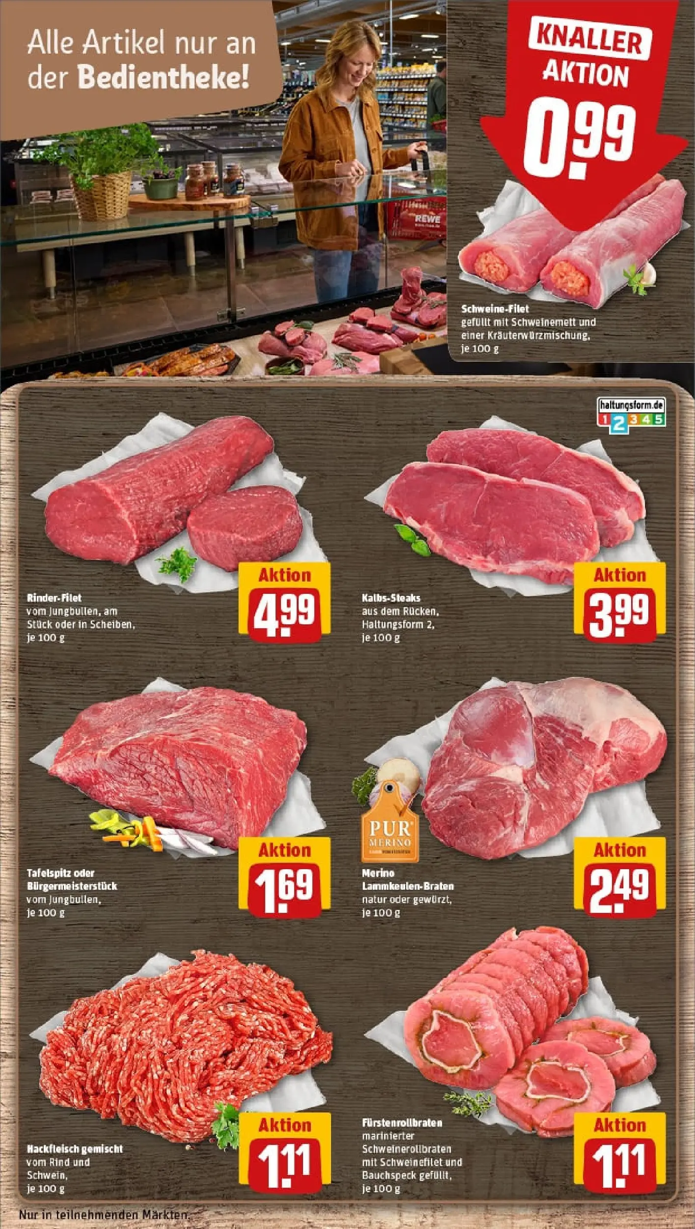 REWE Prospekt ab 18.01.2026 zum Blättern » Angebote | Seite: 14 | Produkte: Mehl, Baguette, Patros, Leerdammer