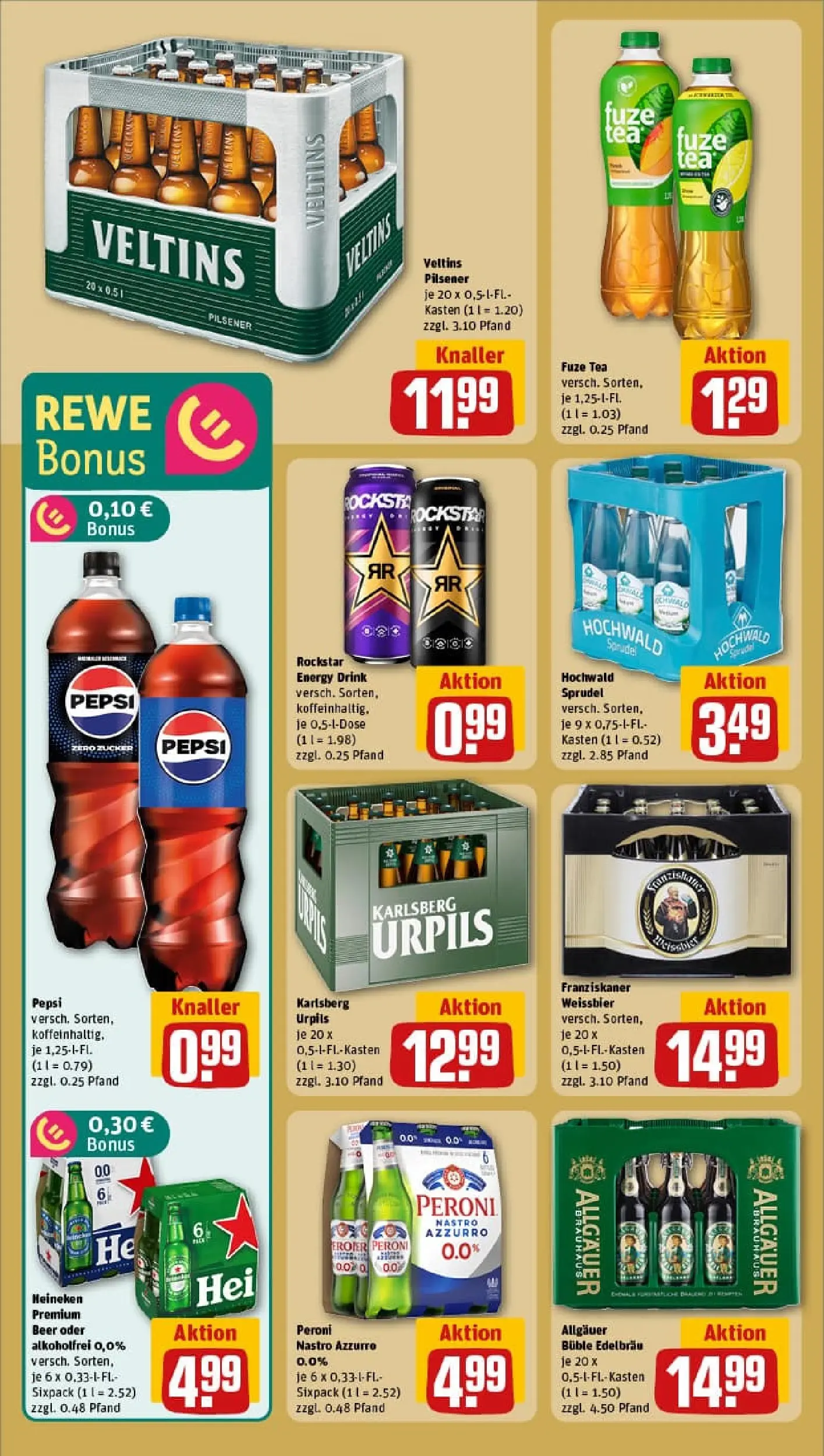 REWE Prospekt ab 18.01.2026 zum Blättern » Angebote | Seite: 22 | Produkte: Knorr fix, Soße, Schinken, Nudeln