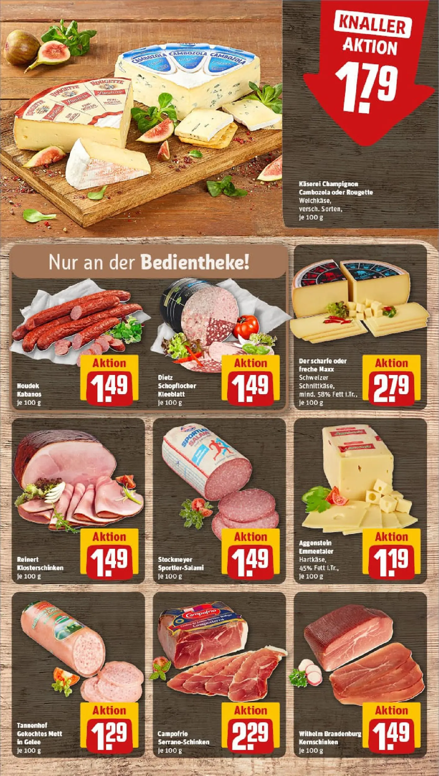 REWE Prospekt ab 19.01.2026 zum Blättern » Angebote | Seite: 11 | Produkte: Salami