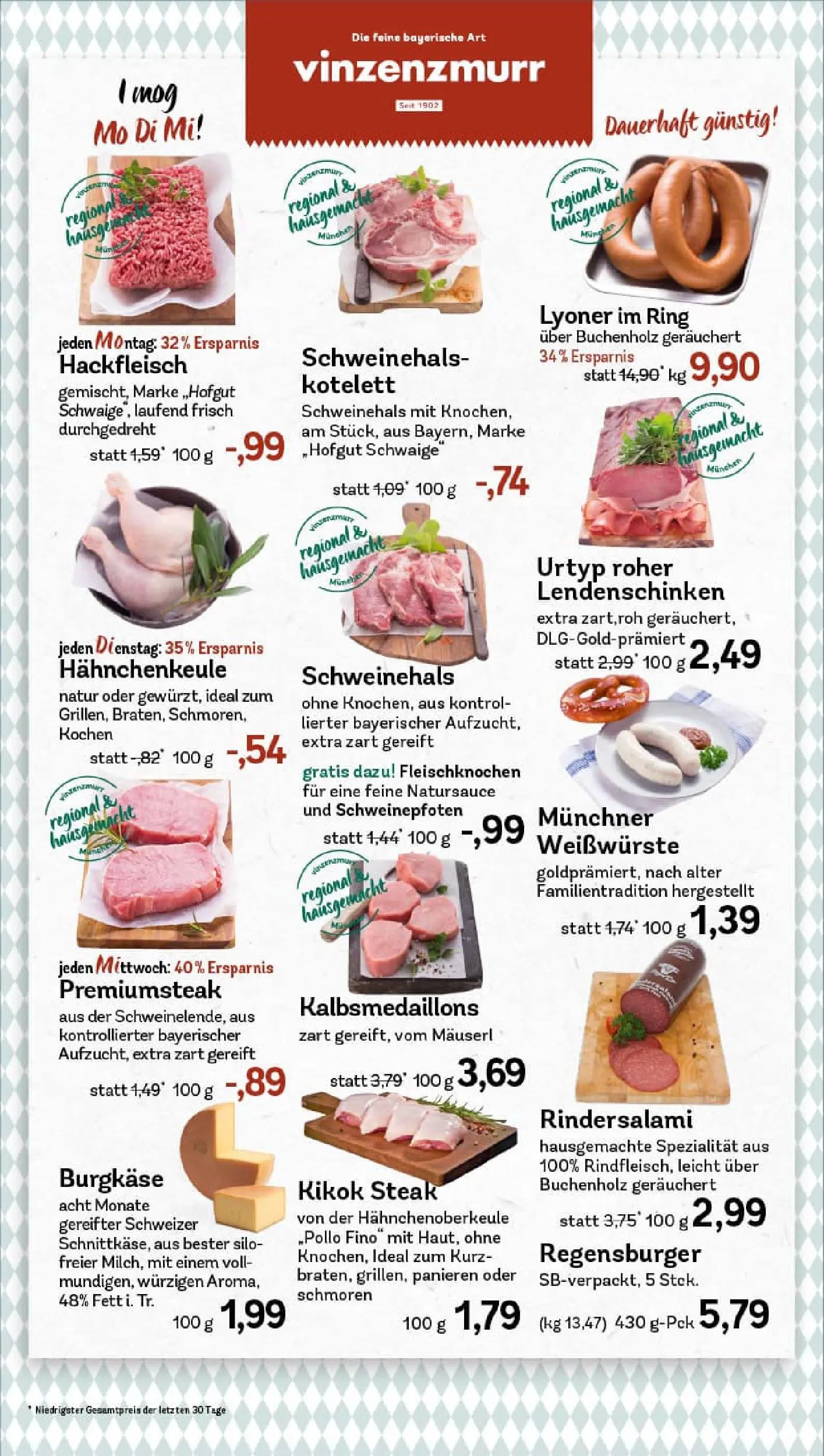 REWE Prospekt ab 18.01.2026 zum Blättern » Angebote | Seite: 10 | Produkte: Salami, Steak, Hackfleisch