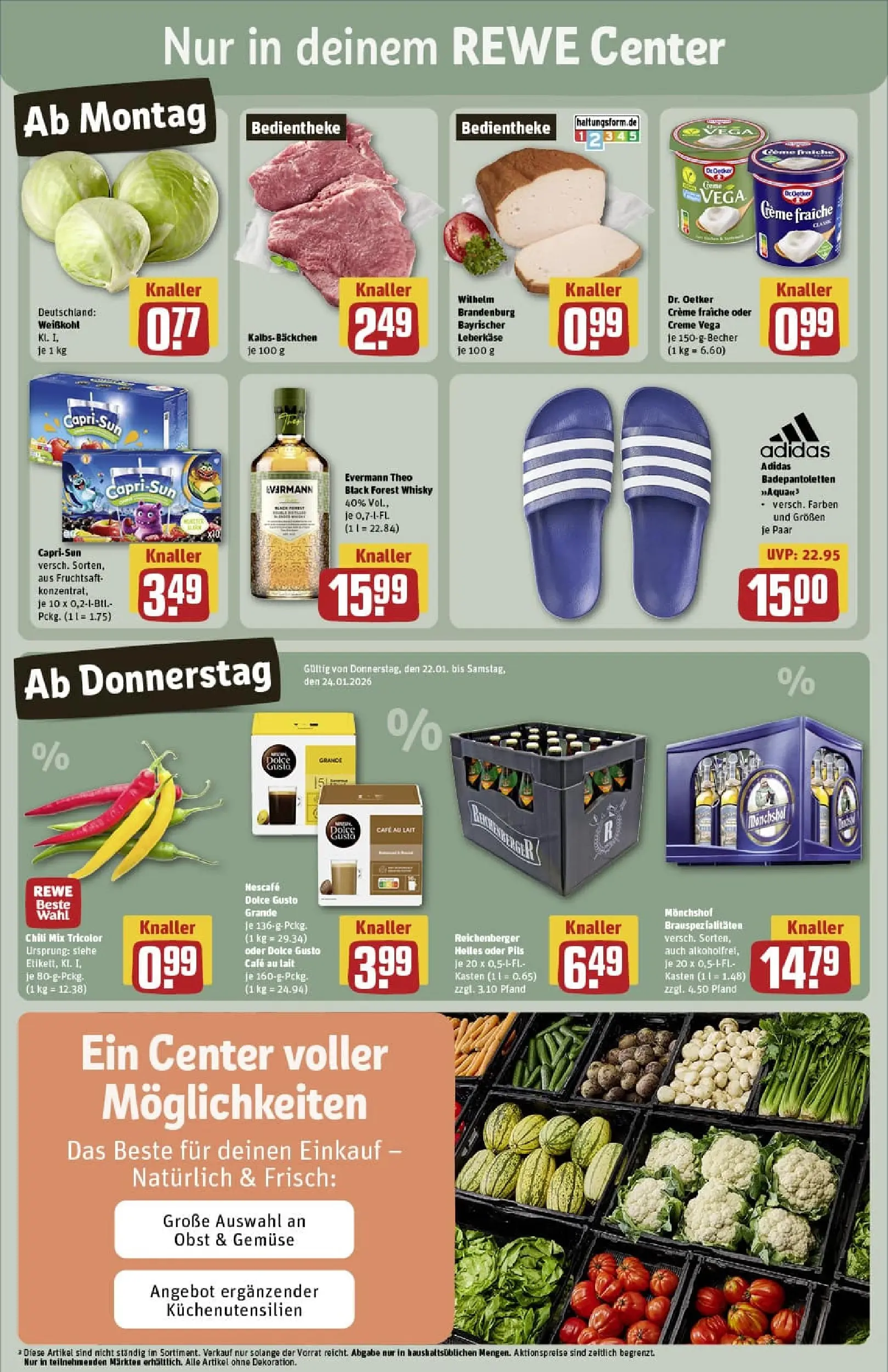 REWE Prospekt ab 18.01.2026 zum Blättern » Angebote | Seite: 5 | Produkte: Furst von metternich, Funny frisch, Paprika, Toffifee