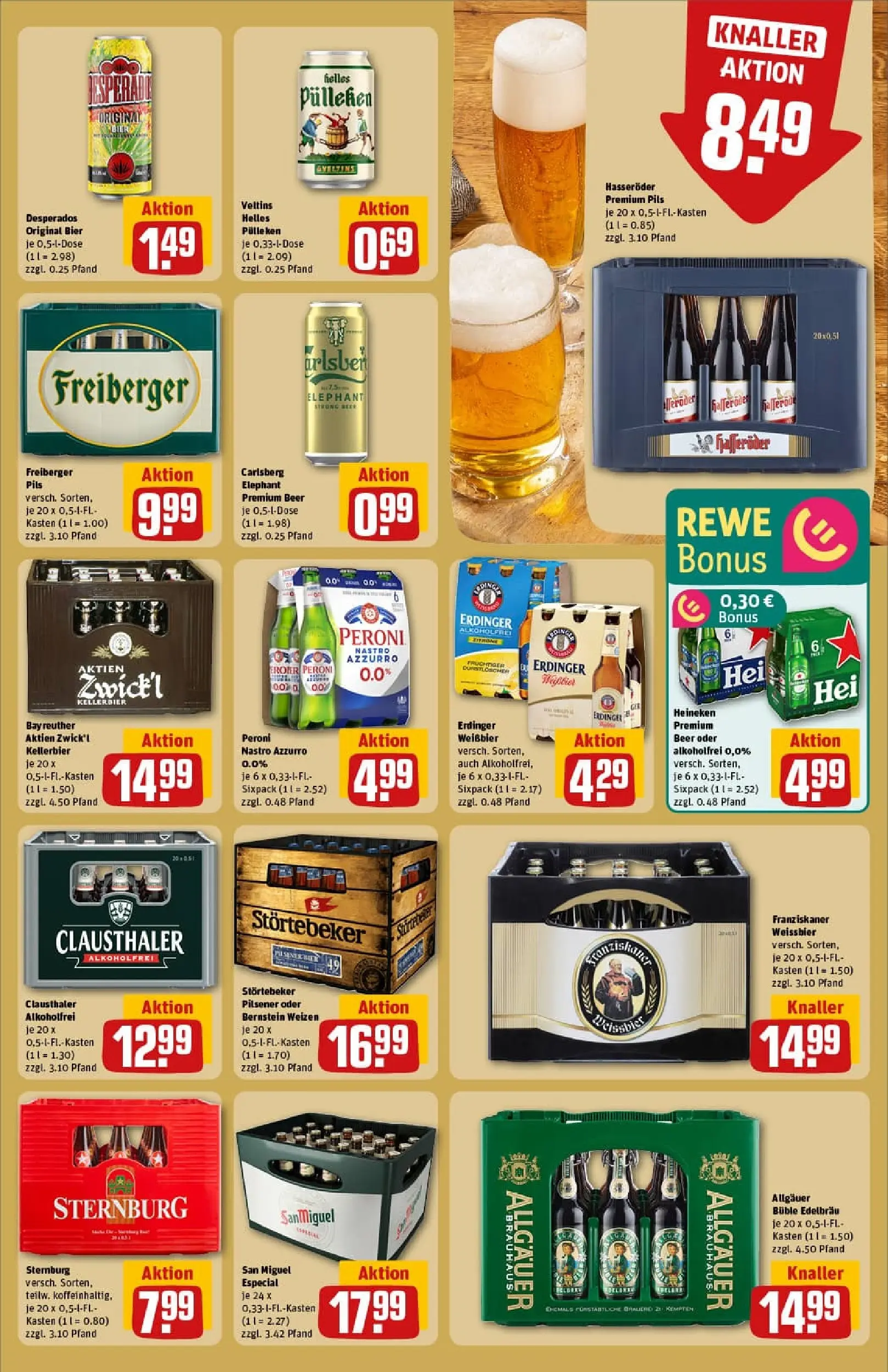 REWE Prospekt ab 18.01.2026 zum Blättern » Angebote | Seite: 21 | Produkte: Musli, Burger, Apple, Mango