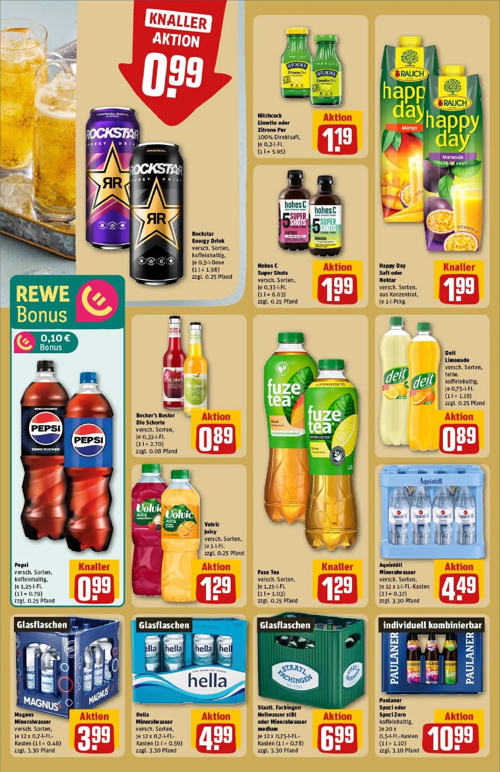 REWE Prospekt ab 18.01.2026 zum Blättern » Angebote | Seite: 20 | Produkte: Martini, Fruchtsecco, Captain morgan, Gin