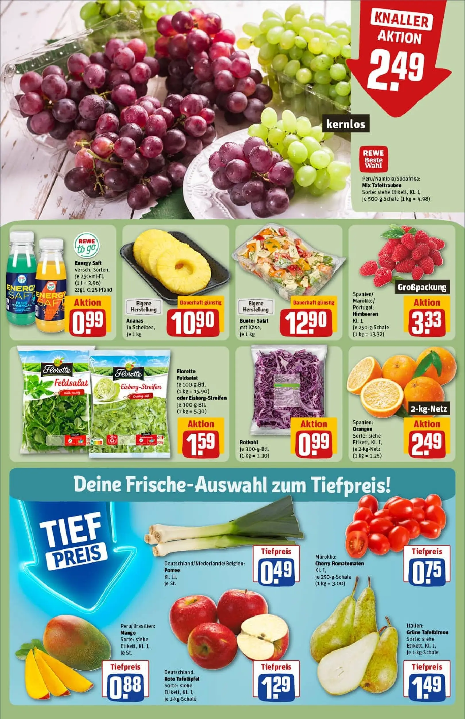 REWE Prospekt ab 18.01.2026 zum Blättern » Angebote | Seite: 10 | Produkte: Pute, Hahnchen, Spare ribs, Bourbon