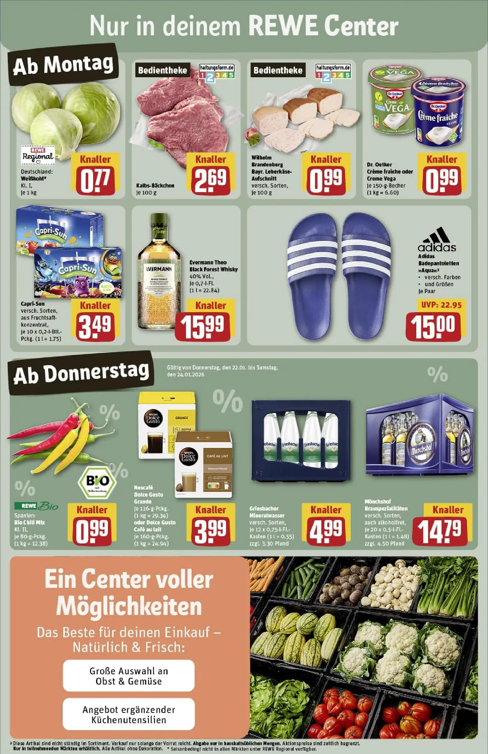 REWE Prospekt ab 18.01.2026 zum Blättern » Angebote | Seite: 5 | Produkte: Orchidee, Funny frisch, Pils, Weichspüler