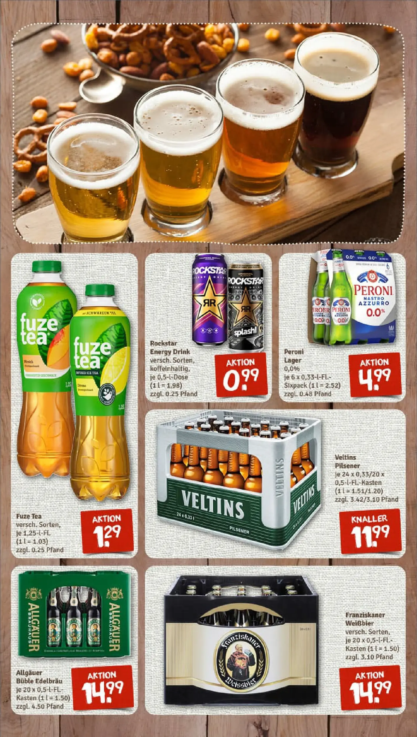 REWE Prospekt ab 18.01.2026 zum Blättern » Angebote | Seite: 11 | Produkte: Rockstar energy, Fuze tea, Energy, Veltins