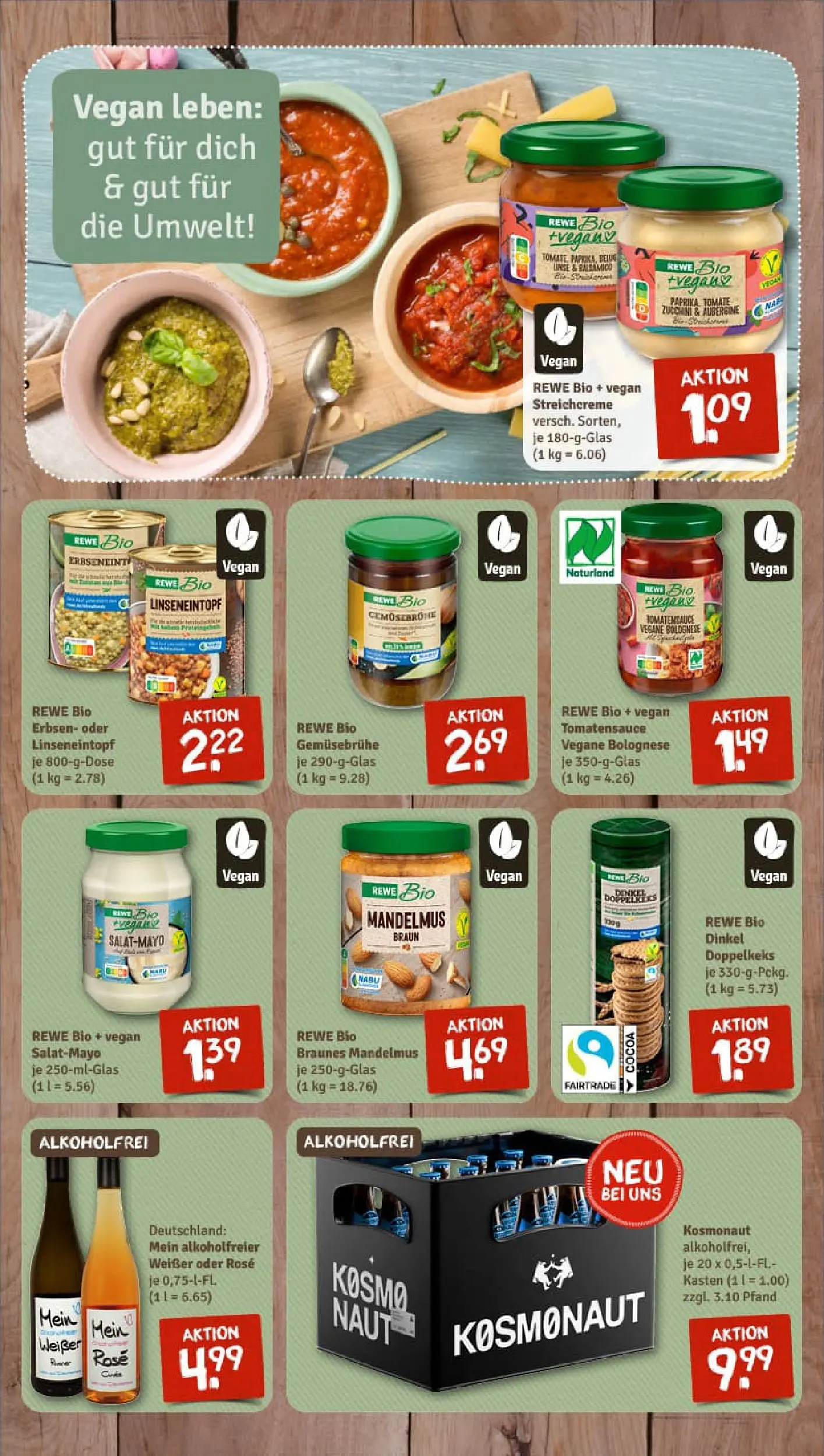 REWE Prospekt ab 19.01.2026 zum Blättern » Angebote | Seite: 11 | Produkte: Aubergine, Erbsen