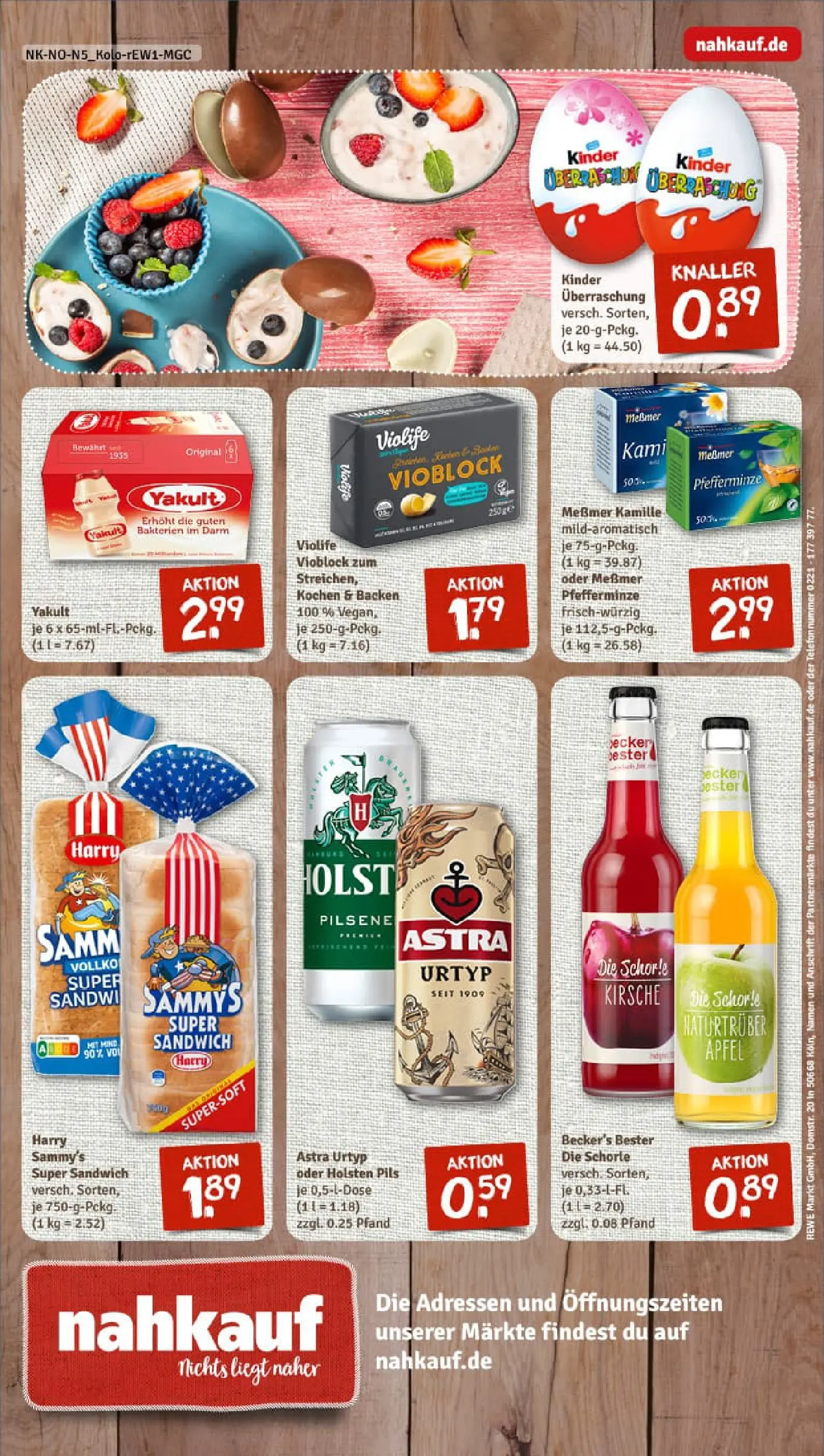 REWE Prospekt ab 18.01.2026 zum Blättern » Angebote | Seite: 12 | Produkte: Messmer, Astra, Holsten, Telefon