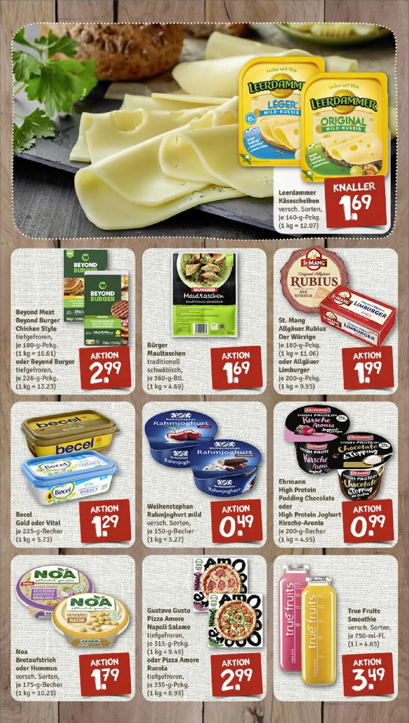 REWE Prospekt ab 18.01.2026 zum Blättern » Angebote | Seite: 7 | Produkte: Gustavo gusto, Margarine, Becel, Pasta
