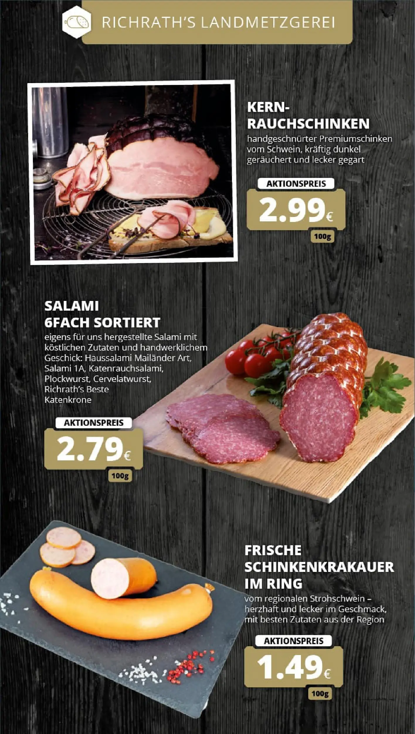 REWE Prospekt ab 19.01.2026 zum Blättern » Angebote | Seite: 12 | Produkte: Salami