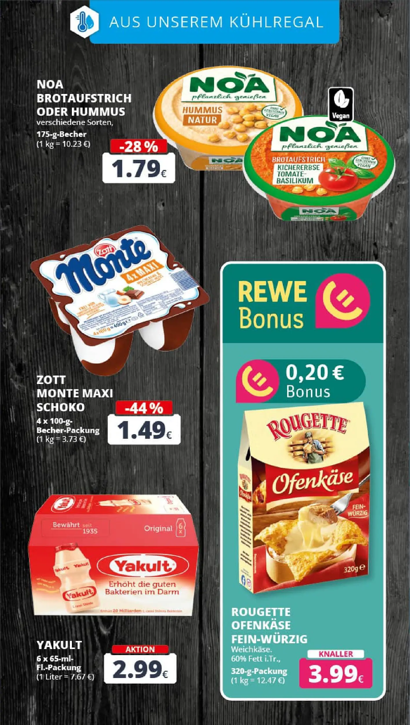 REWE Prospekt ab 19.01.2026 zum Blättern » Angebote | Seite: 15 | Produkte: Rougette ofenkase