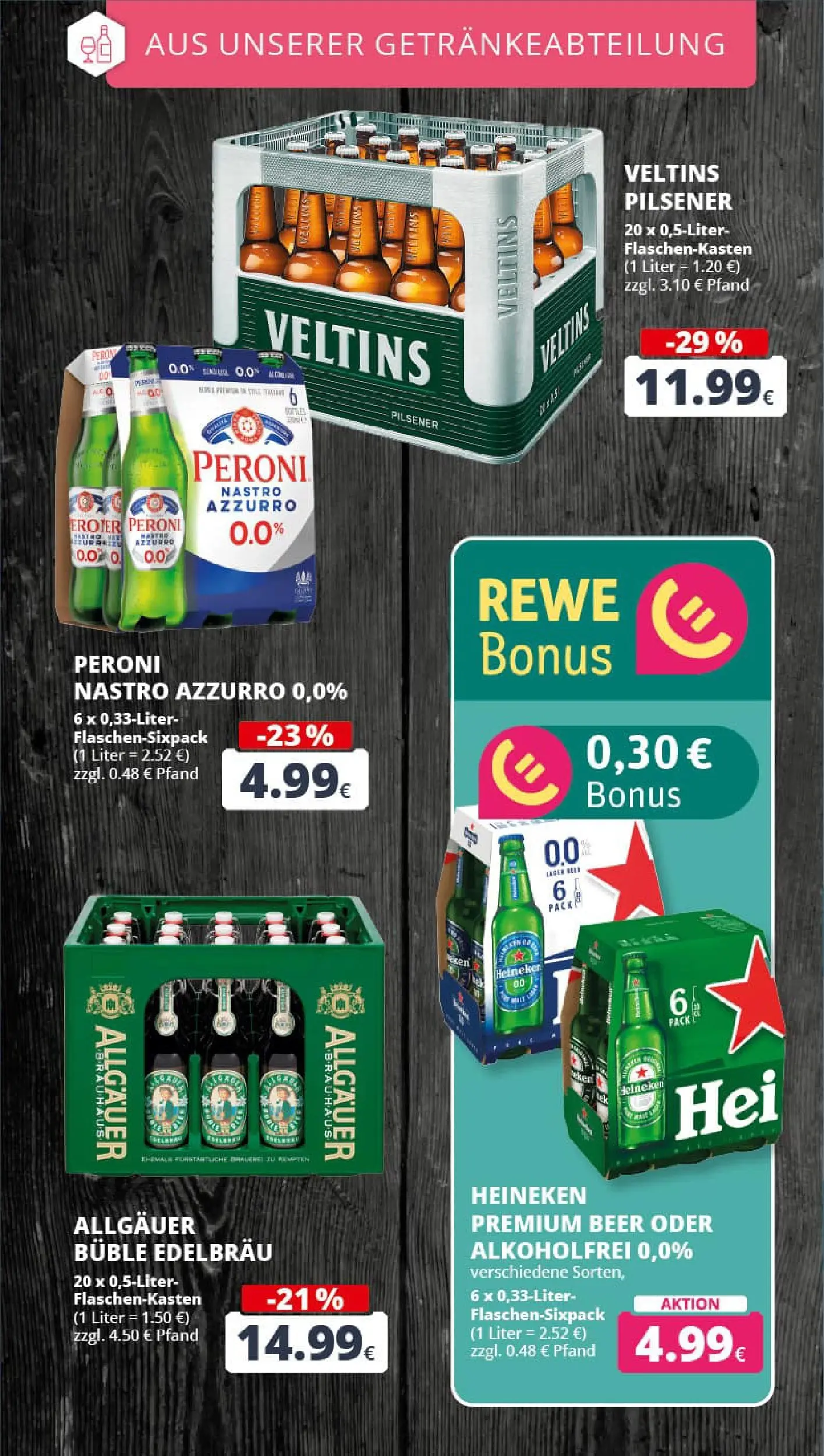 REWE Prospekt ab 19.01.2026 zum Blättern » Angebote | Seite: 20 | Produkte: Heineken, Veltins