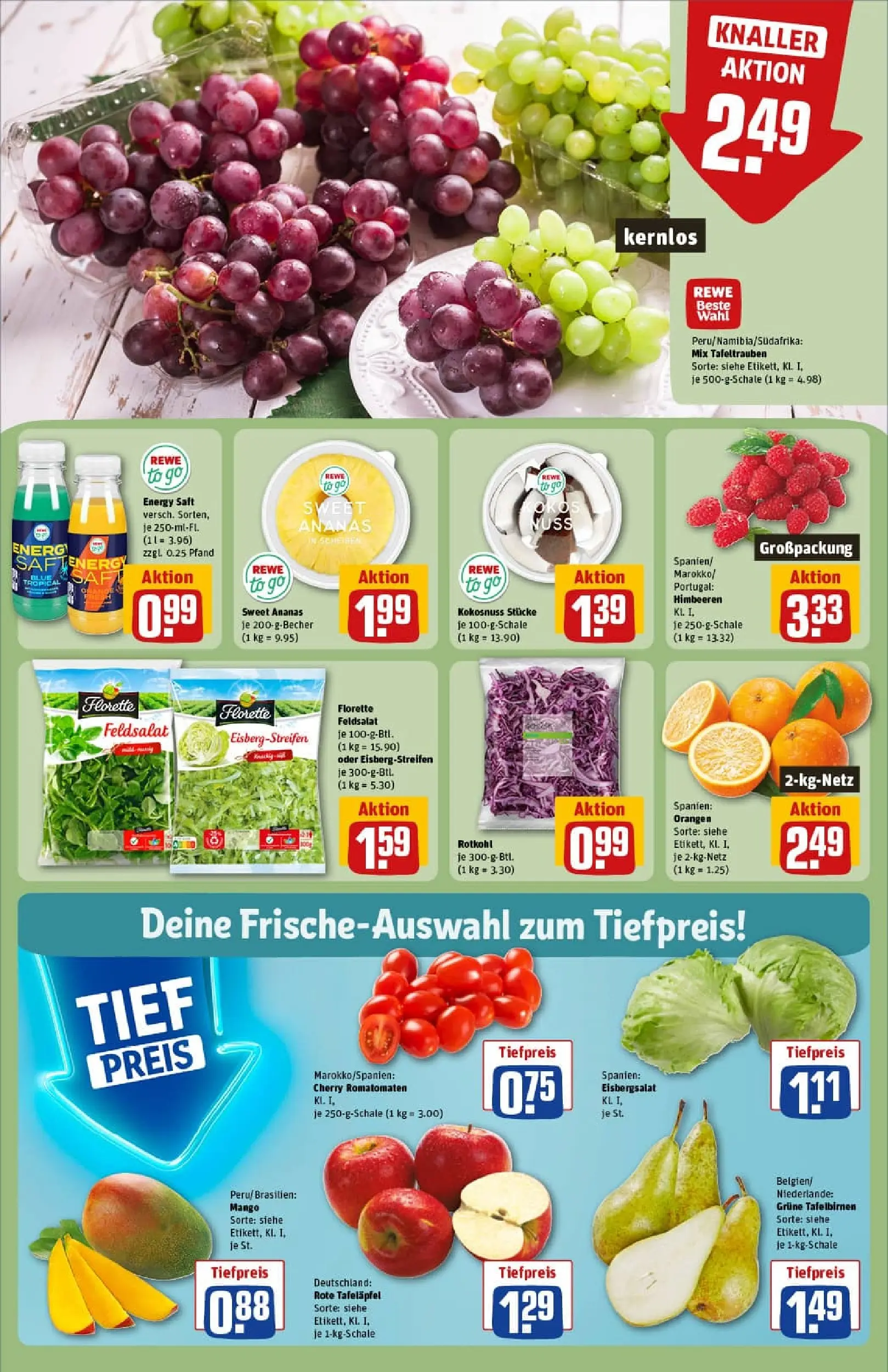 REWE Prospekt ab 18.01.2026 zum Blättern » Angebote | Seite: 10 | Produkte: Spare ribs, Schweinefleisch, Bourbon, Hackfleisch