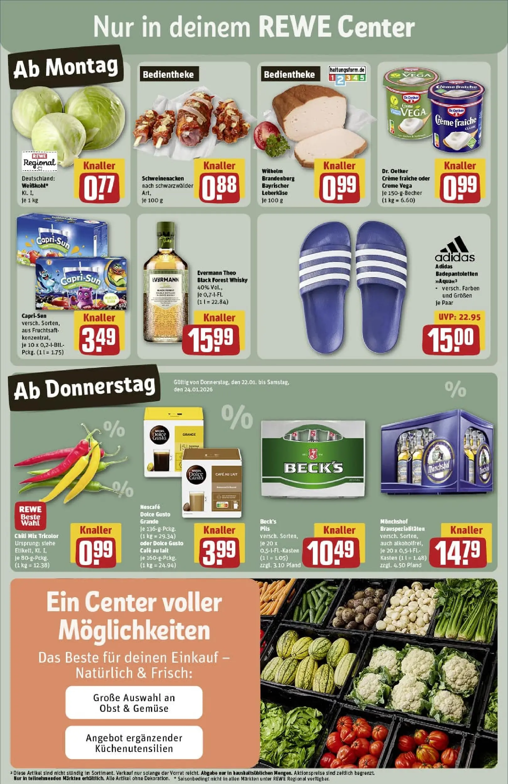 REWE Prospekt ab 18.01.2026 zum Blättern » Angebote | Seite: 5 | Produkte: Ofen, Orchidee, Sekt, Funny frisch