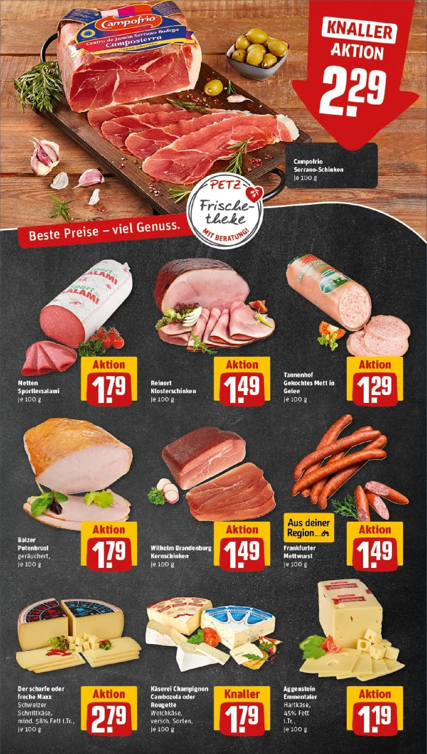 REWE Prospekt ab 18.01.2026 zum Blättern » Angebote | Seite: 13 | Produkte: High protein pudding, Butter, Skyr, Paprika