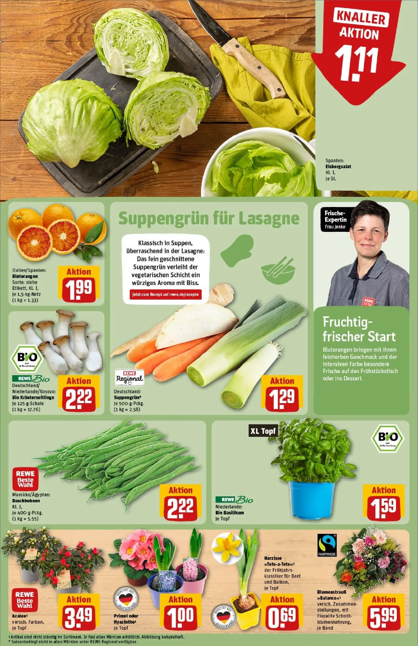 REWE Prospekt ab 18.01.2026 zum Blättern » Angebote | Seite: 13 | Produkte: Bratwurst, Schweinenacken, Steak, Hackfleisch