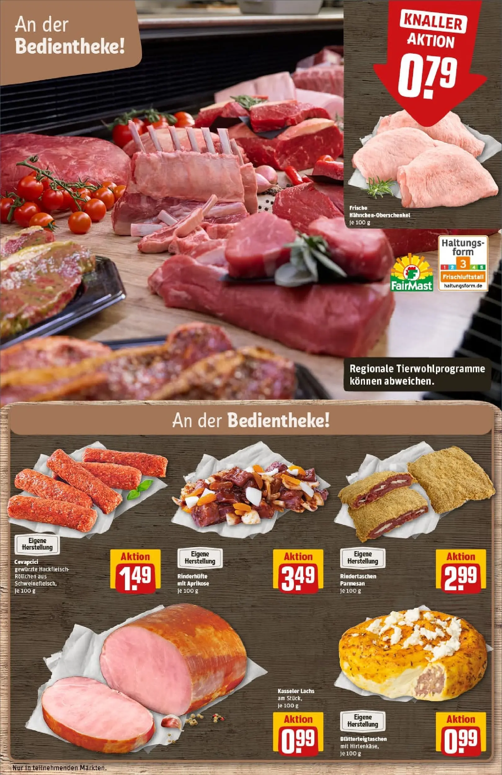 REWE Prospekt ab 18.01.2026 zum Blättern » Angebote | Seite: 16 | Produkte: Gemüse, Dill, Salami, Schinken